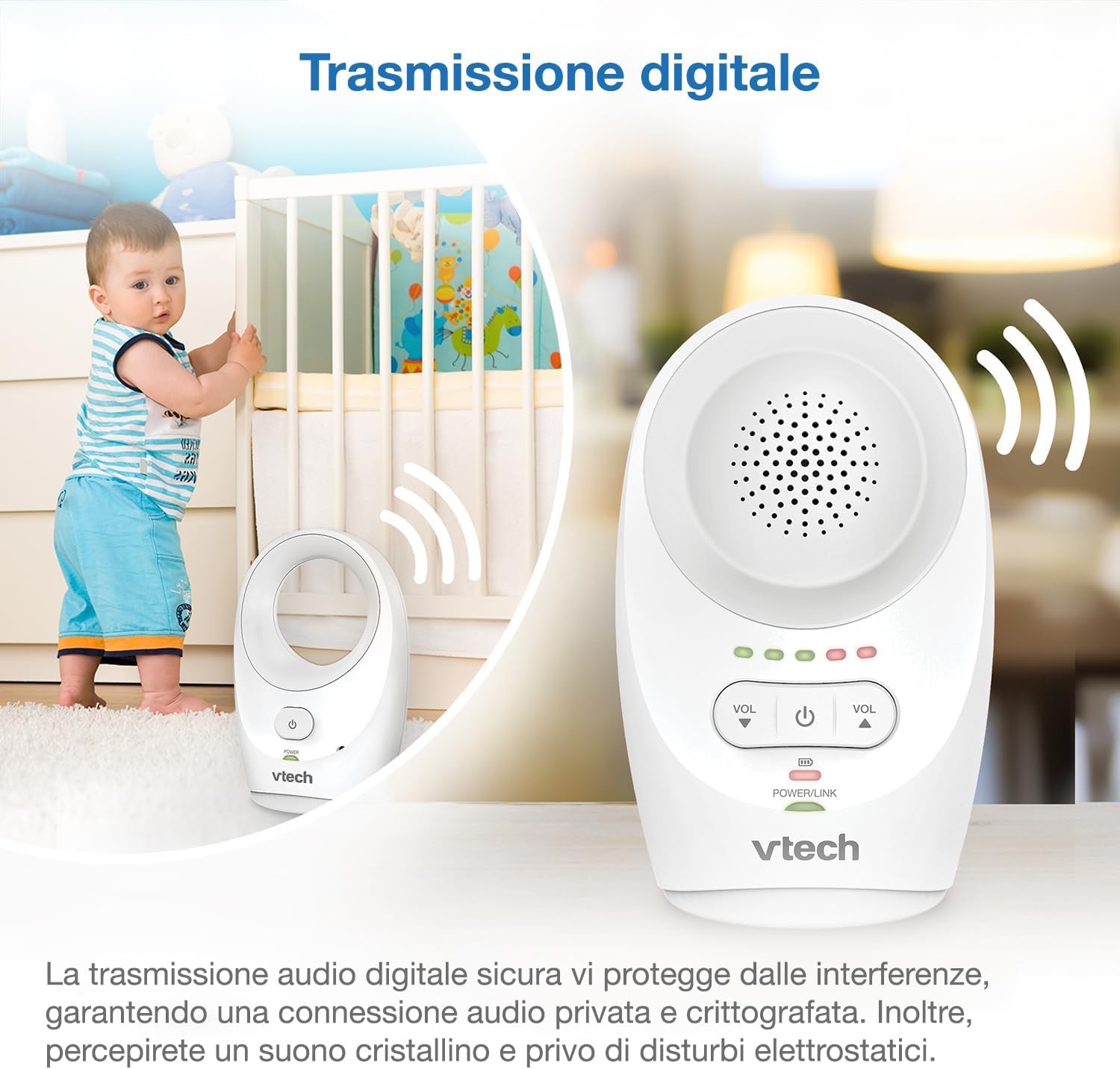 Vtech BM1120 Monitor Audio per Bambini - immagine 7