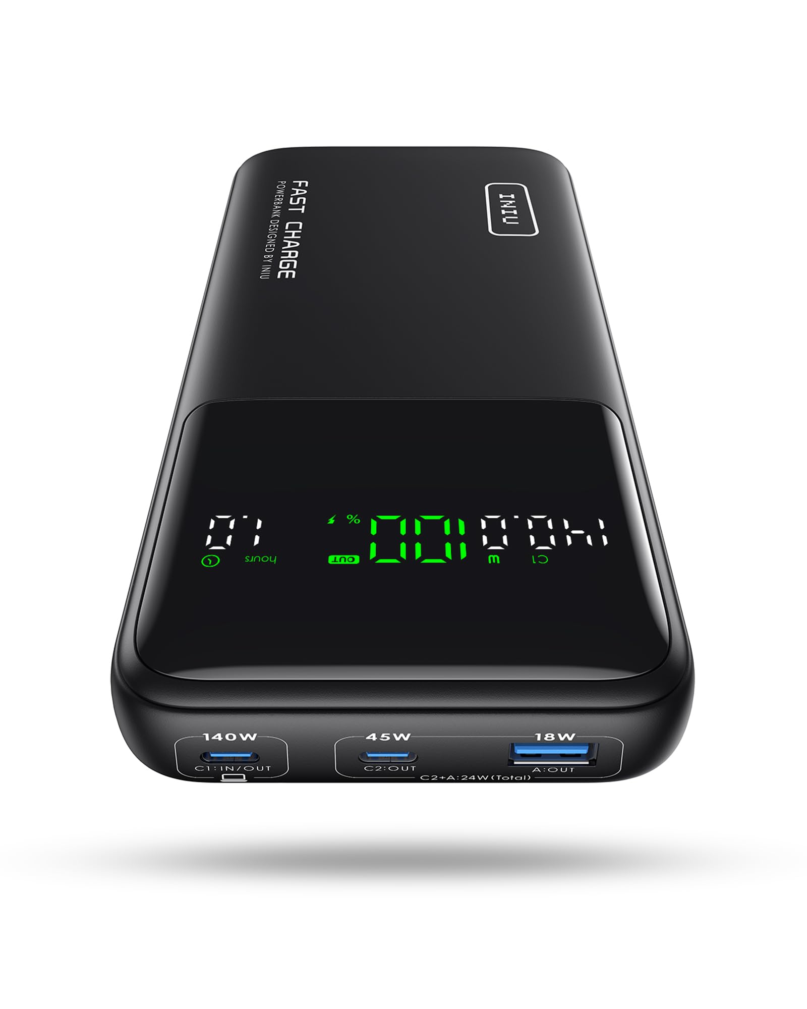 Iniu Power Bank 25000mAh 140W Ricarica Rapida