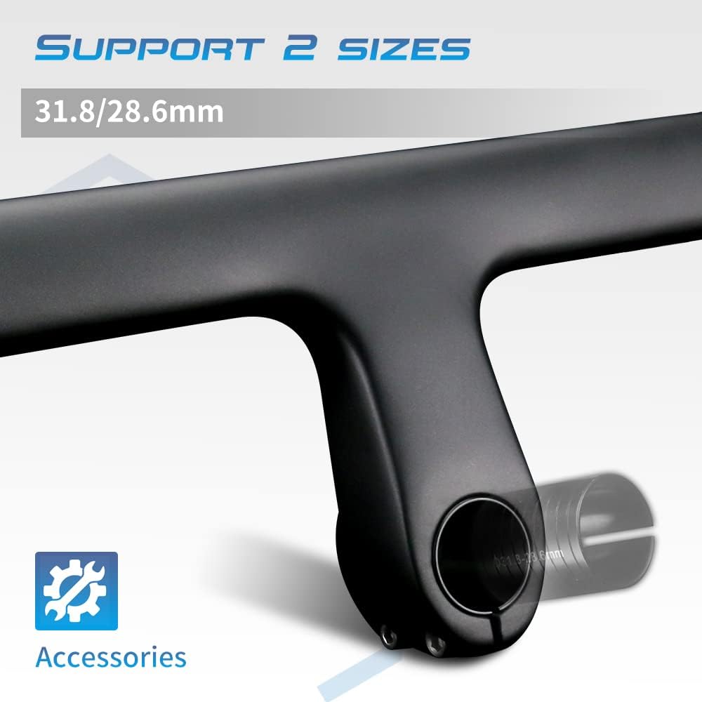 Alfa Pasca Manubrio in Carbonio UD Matt No Logo - immagine 2