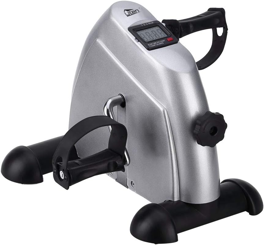 Mini Cyclette Pieghevole Uten con Tappetino Antiscivolo - immagine 1