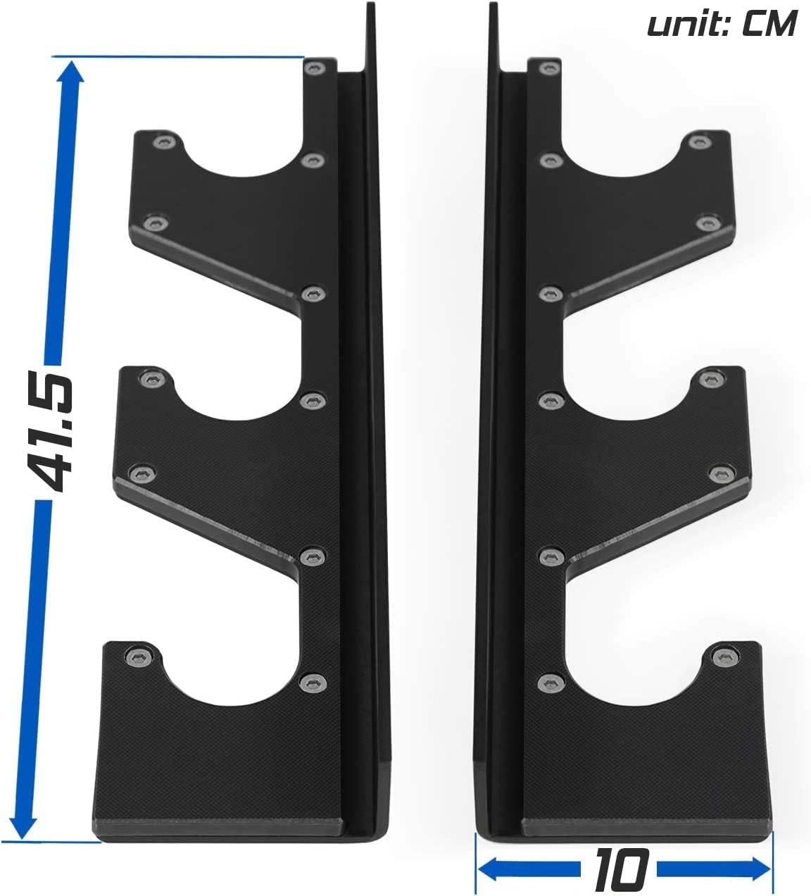 Yes4all Supporto Orizzontale a Parete per Bilancieri - immagine 2