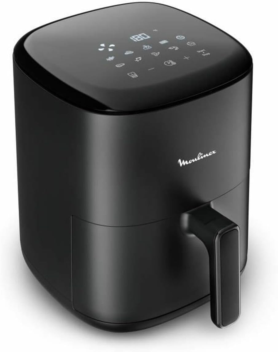 Moulinex EZ145820 - Friggitrice ad Aria, Nero - immagine 1