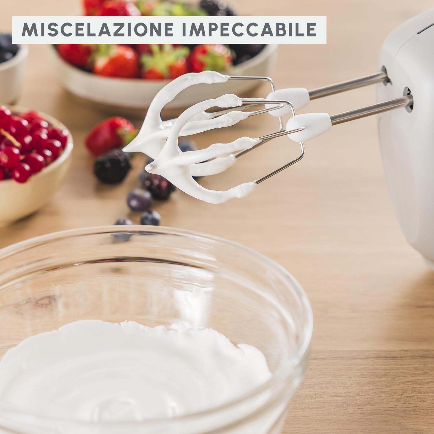 Moulinex Easy Max - Sbattitore Elettrico 300W, Pepper - immagine 3