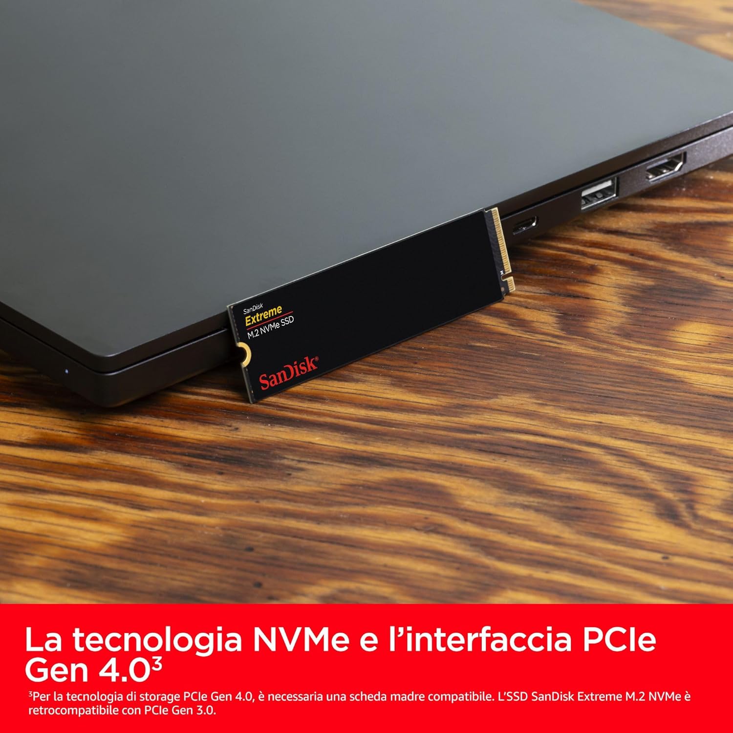 Sandisk Extreme 500GB M.2 2280 PCIe Gen 4 NVMe SSD - immagine 3