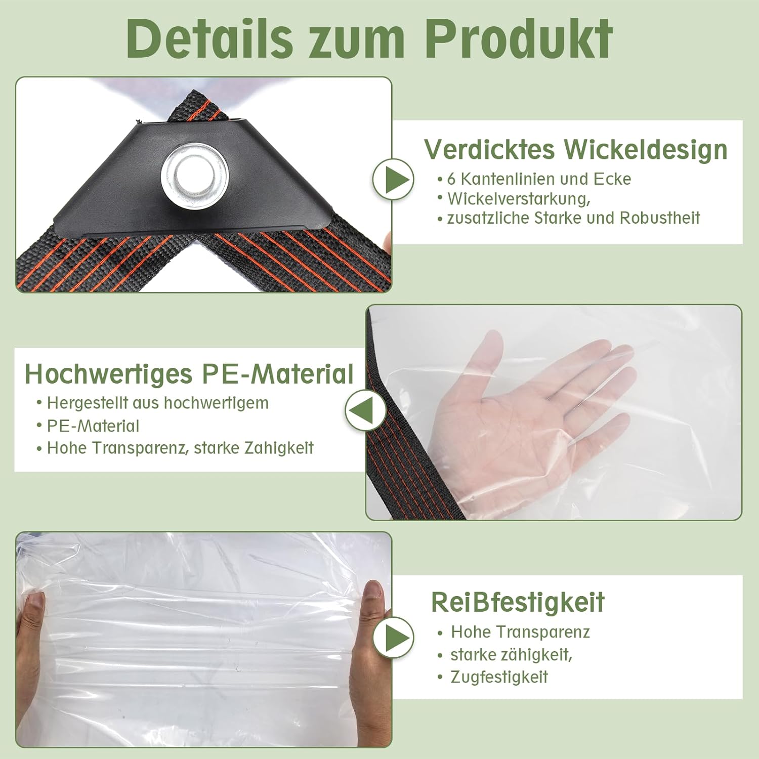 Bcbig Telone Trasparente Occhiellato 3 x 5 m - immagine 3