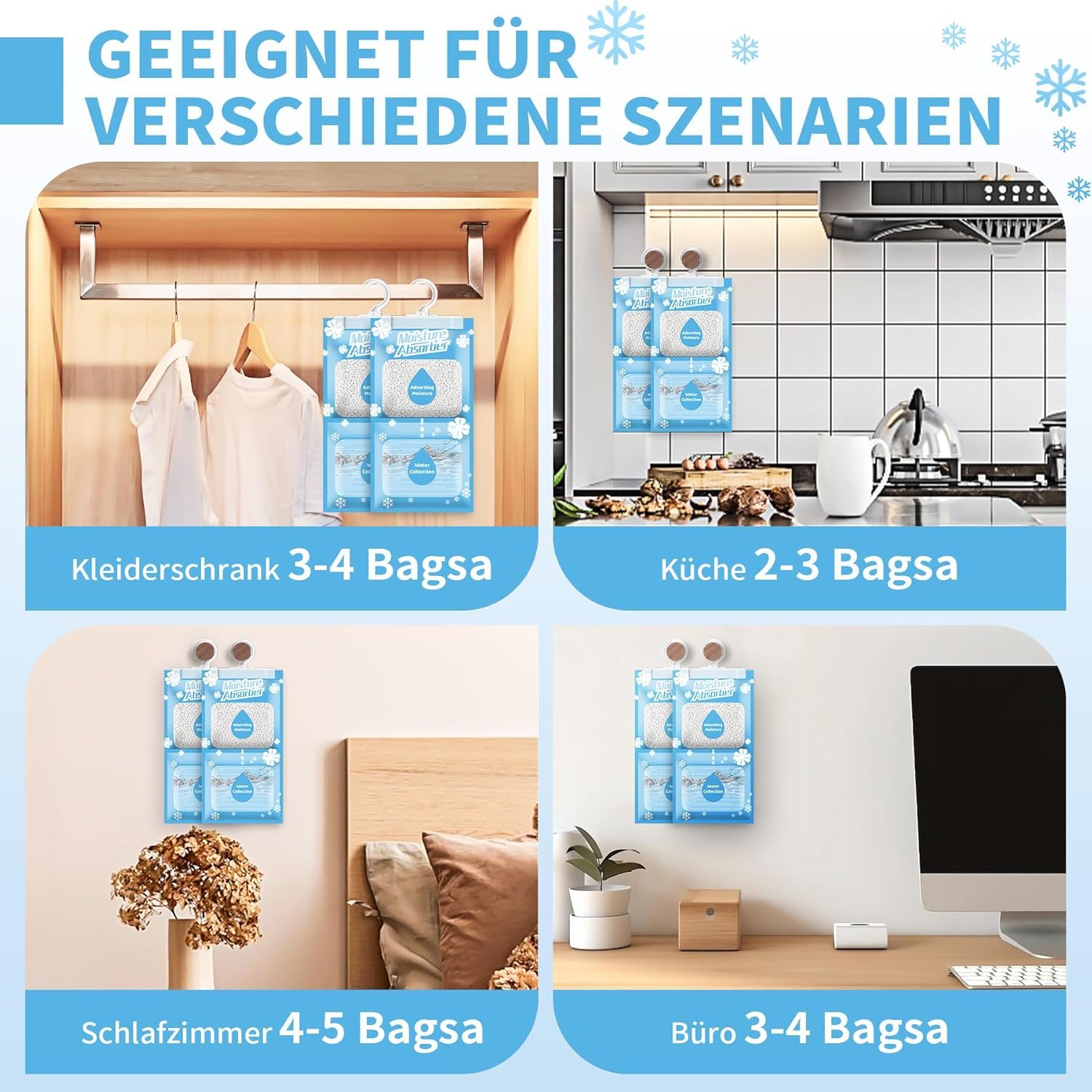 Deumidificatore Sospeso 230g - 10 Pezzi - immagine 4