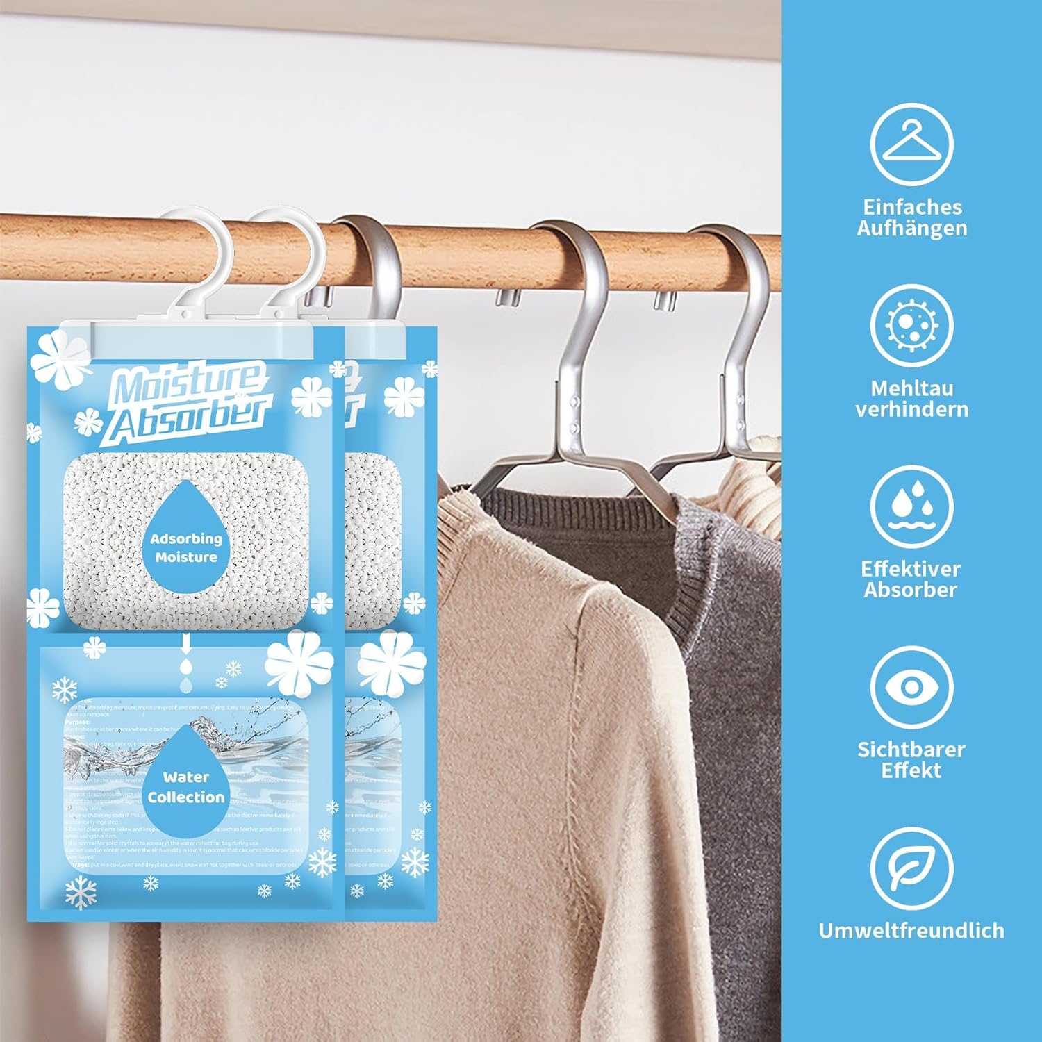 Deumidificatore Sospeso 230g - 10 Pezzi - immagine 5