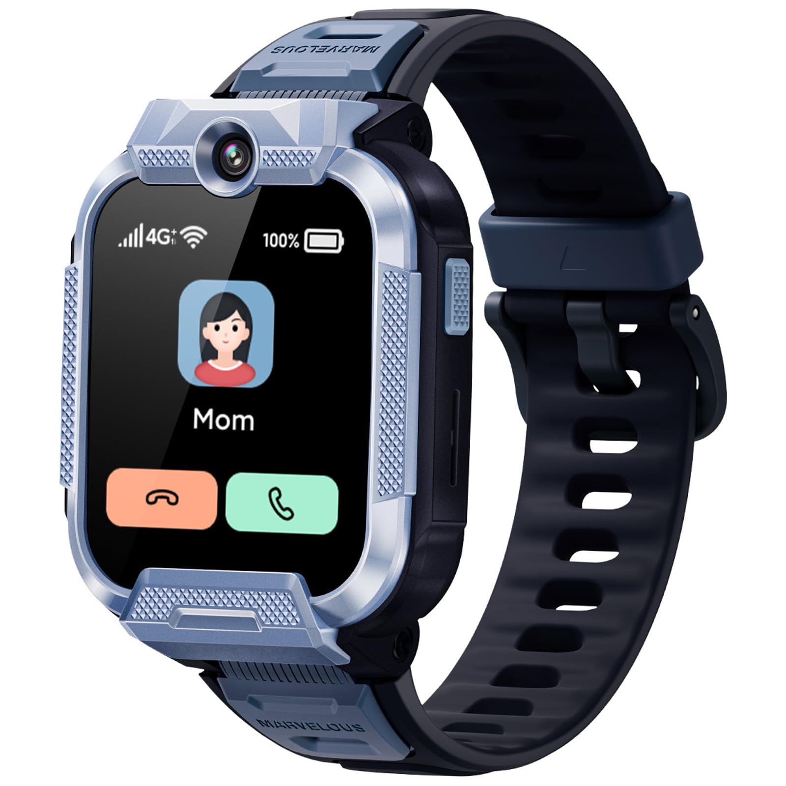 Mibro Z5 Smartwatch per Bambini con Videochiamate, Blu
