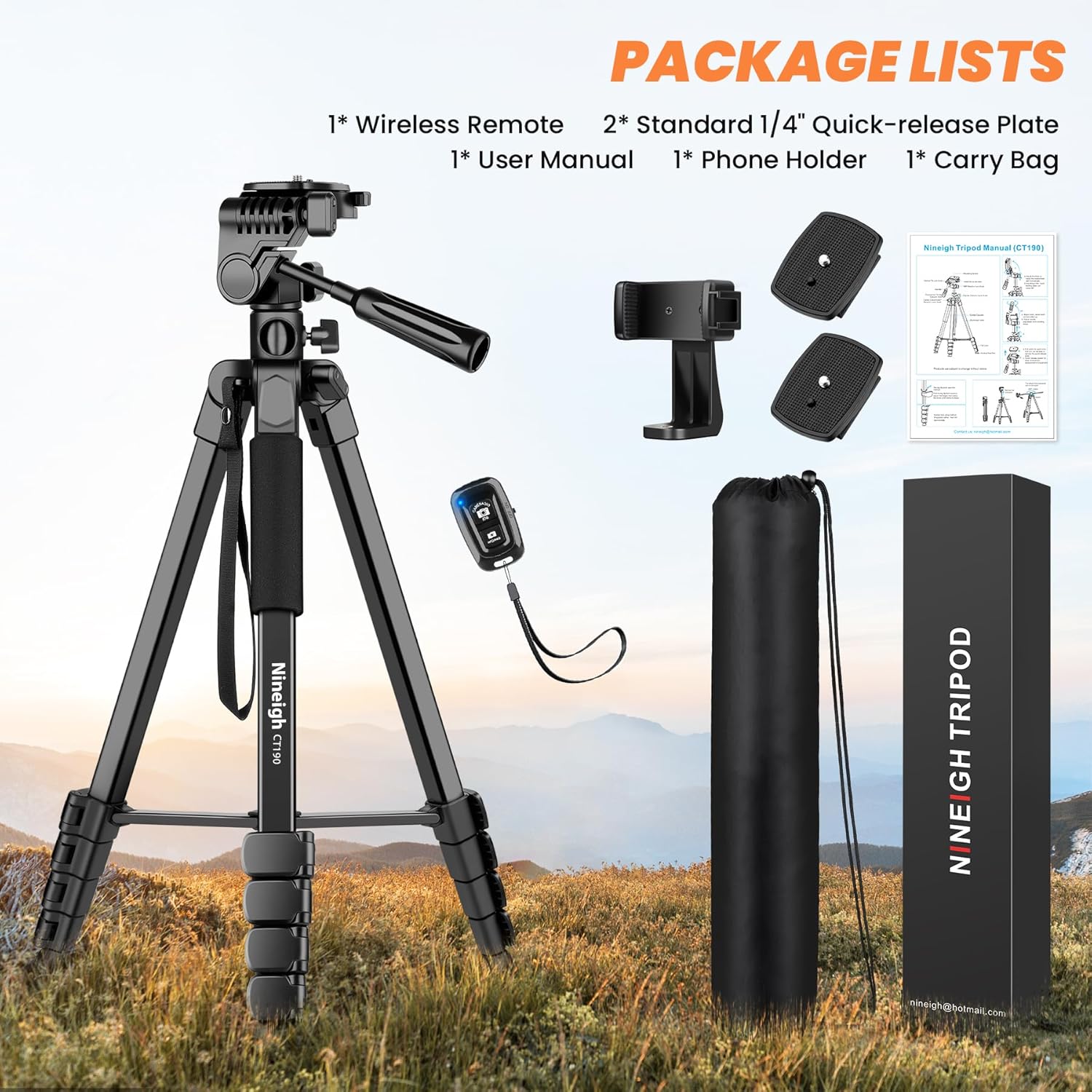 Treppiede Fotocamera e Smartphone in Alluminio 190cm - immagine 8