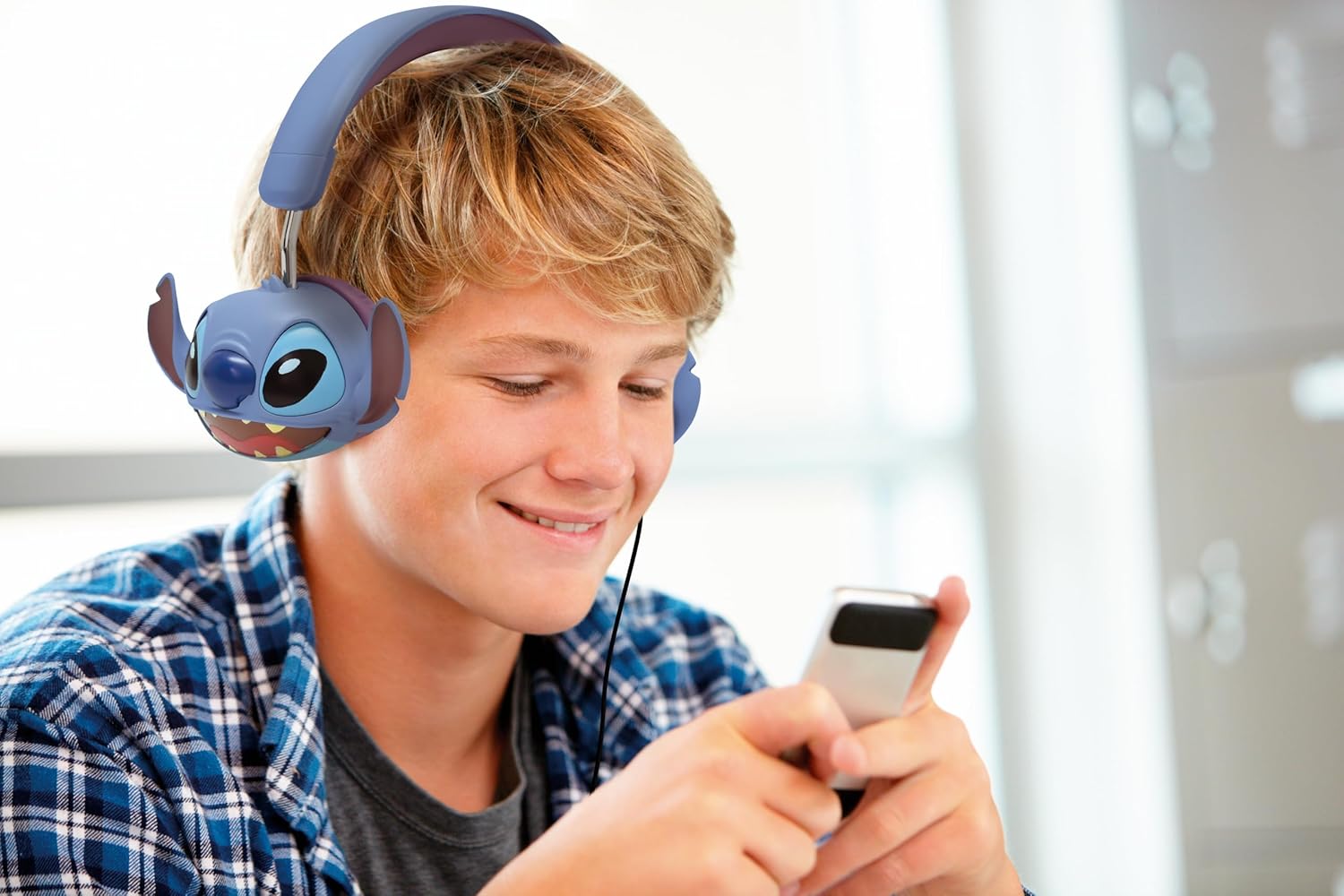 Lexibook Disney Stitch - Cuffie Stereo Cablate 3D - immagine 5