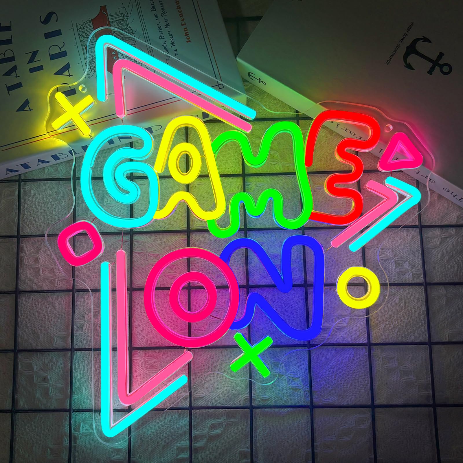 Segno Neon LED per Stanza dei Giochi USB