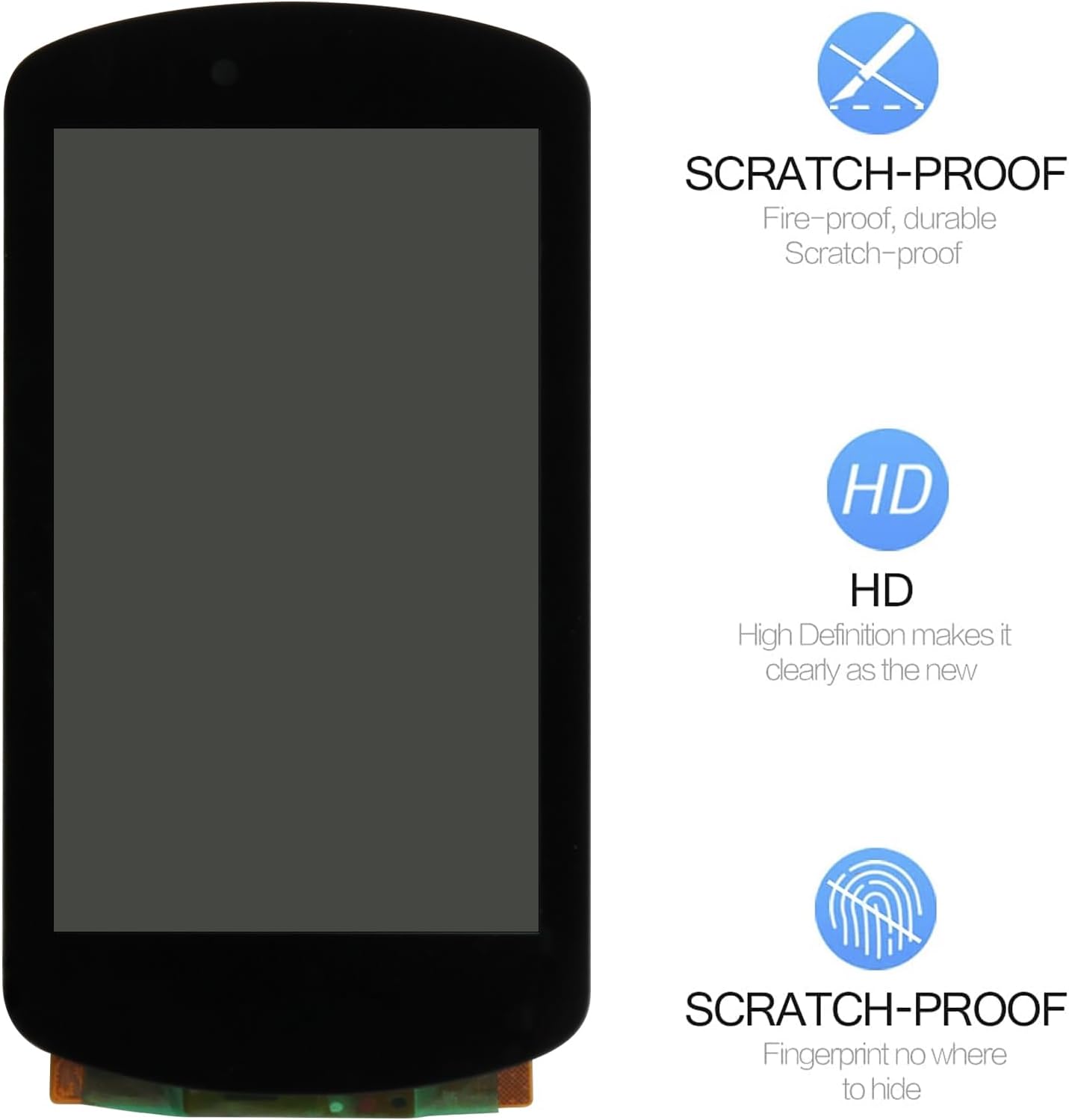 Schermo LCD per Garmin Edge 1030 GPS - immagine 2