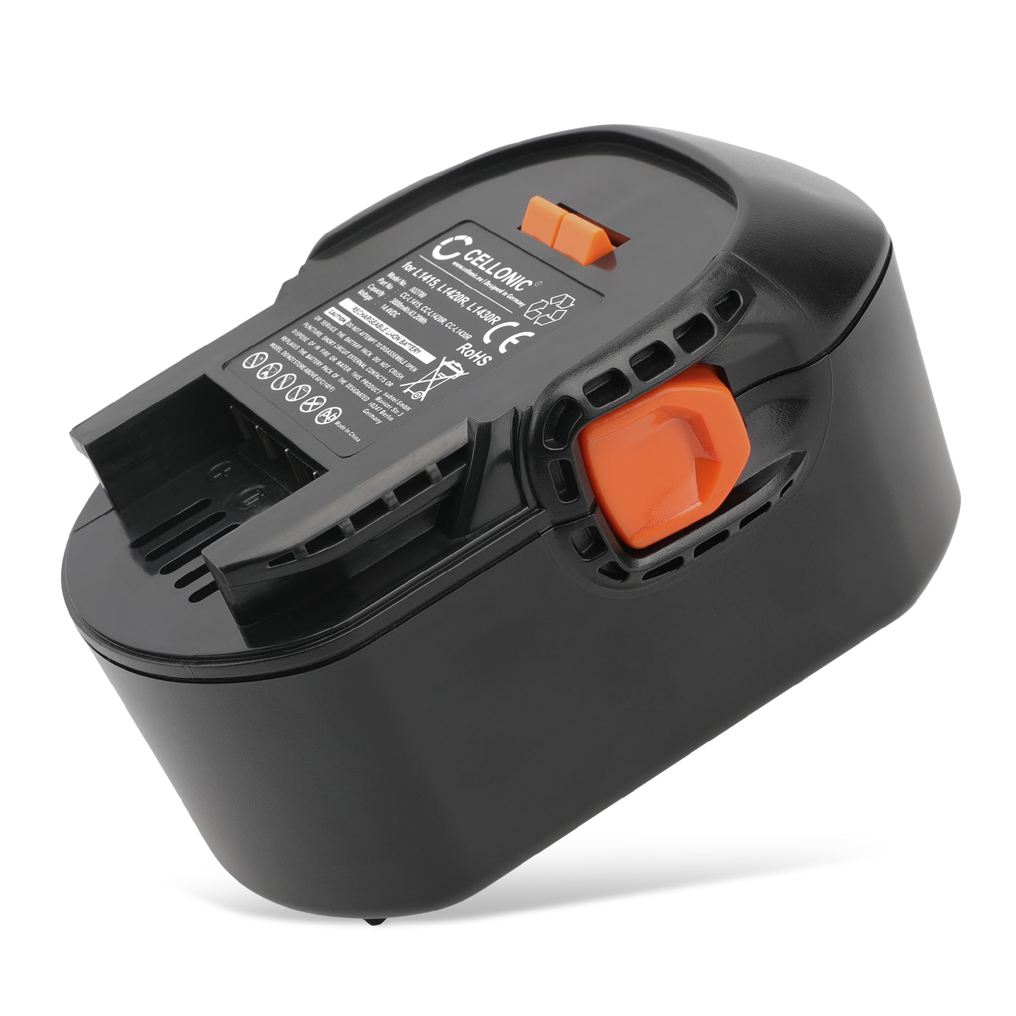 Cellonic Batteria di Ricambio 3Ah 14.4V per AEG