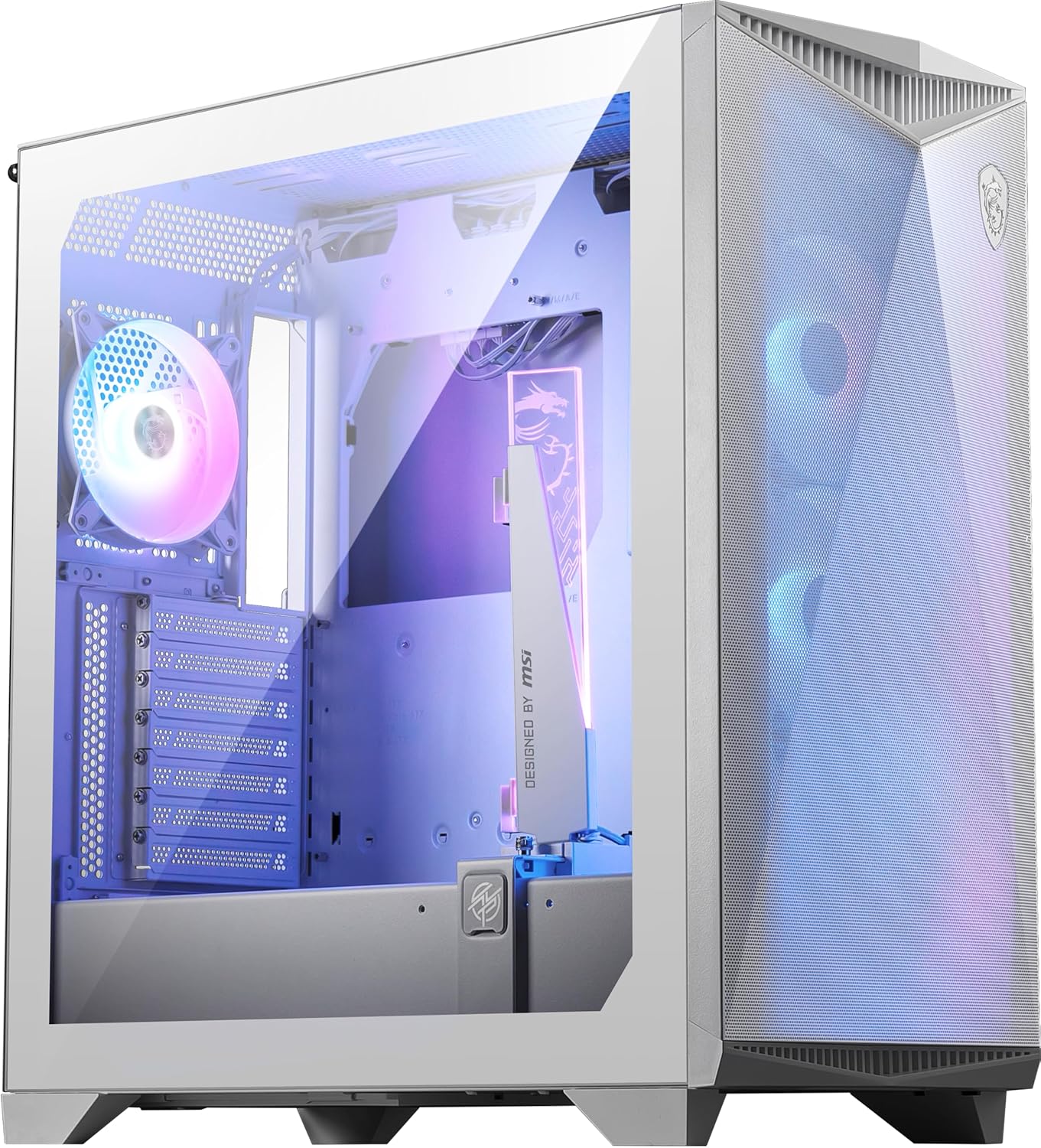 Msi MPG GUNGNIR 300R AIRFLOW WHITE - Case PC Mid-Tower - immagine 1