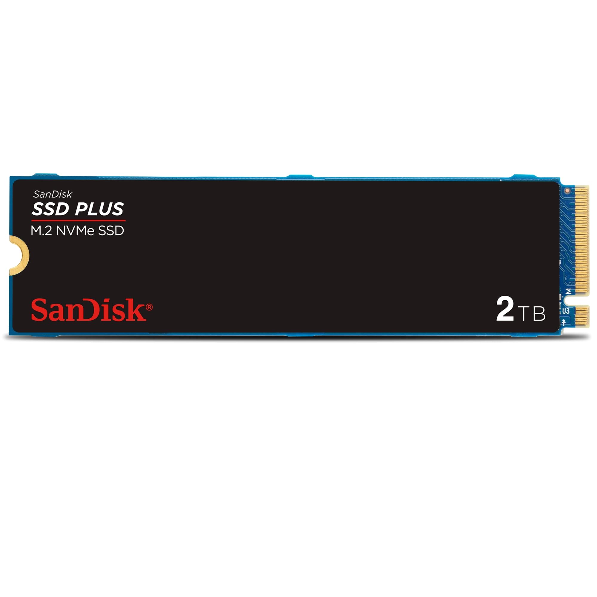 Sandisk SSD Plus 2TB M.2 2280 PCIe Gen3 NVMe SSD