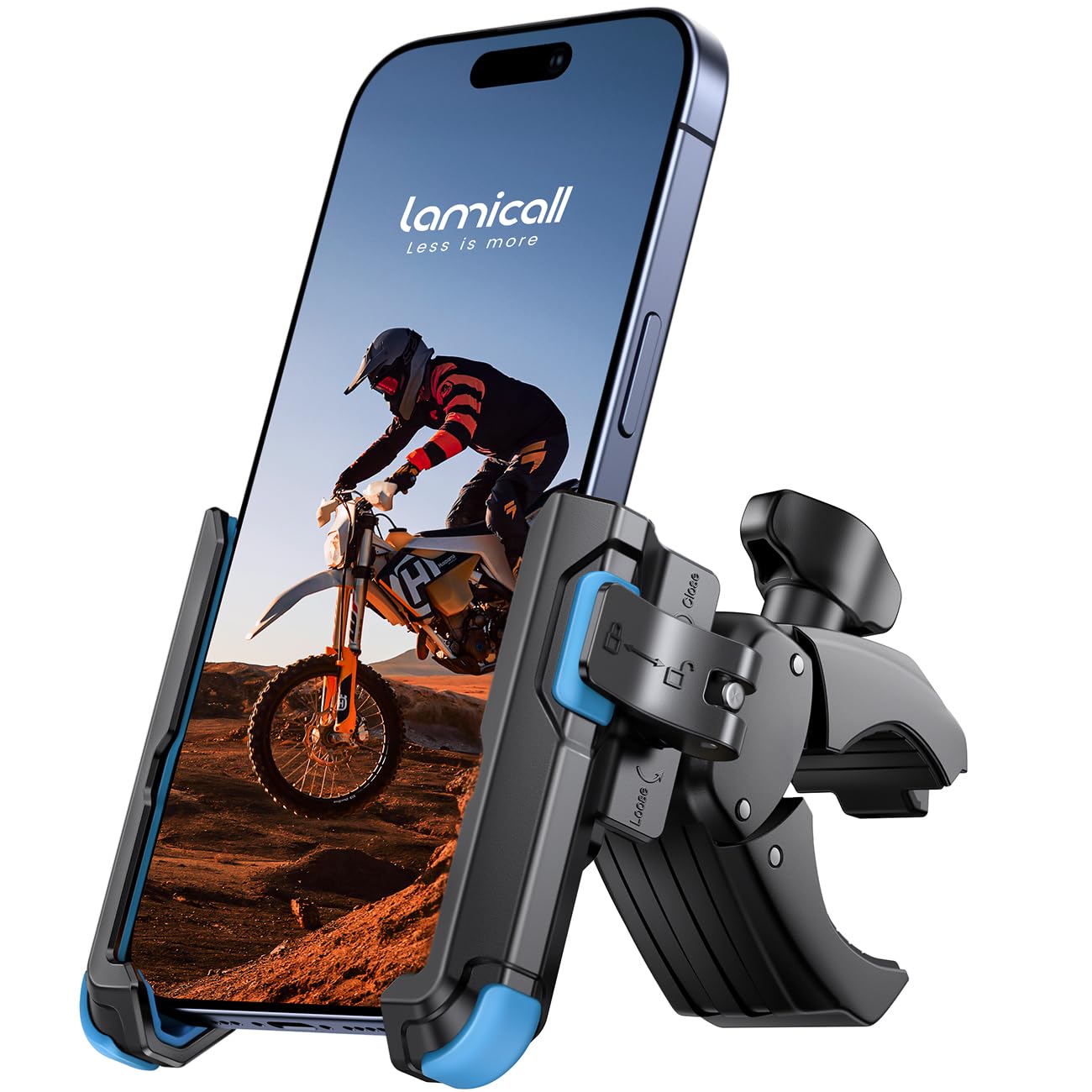 Lamicall Supporto Telefono Bicicletta 360° Rotazione