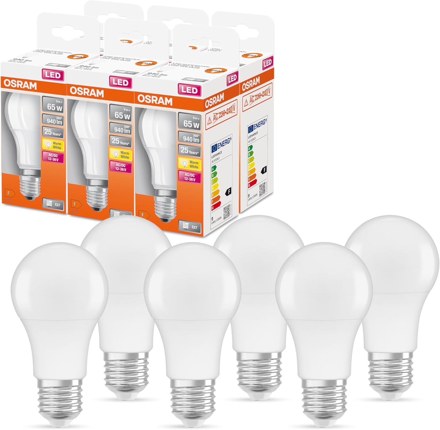Osram Lampada LED A65 STAR CLASSE 940lm
