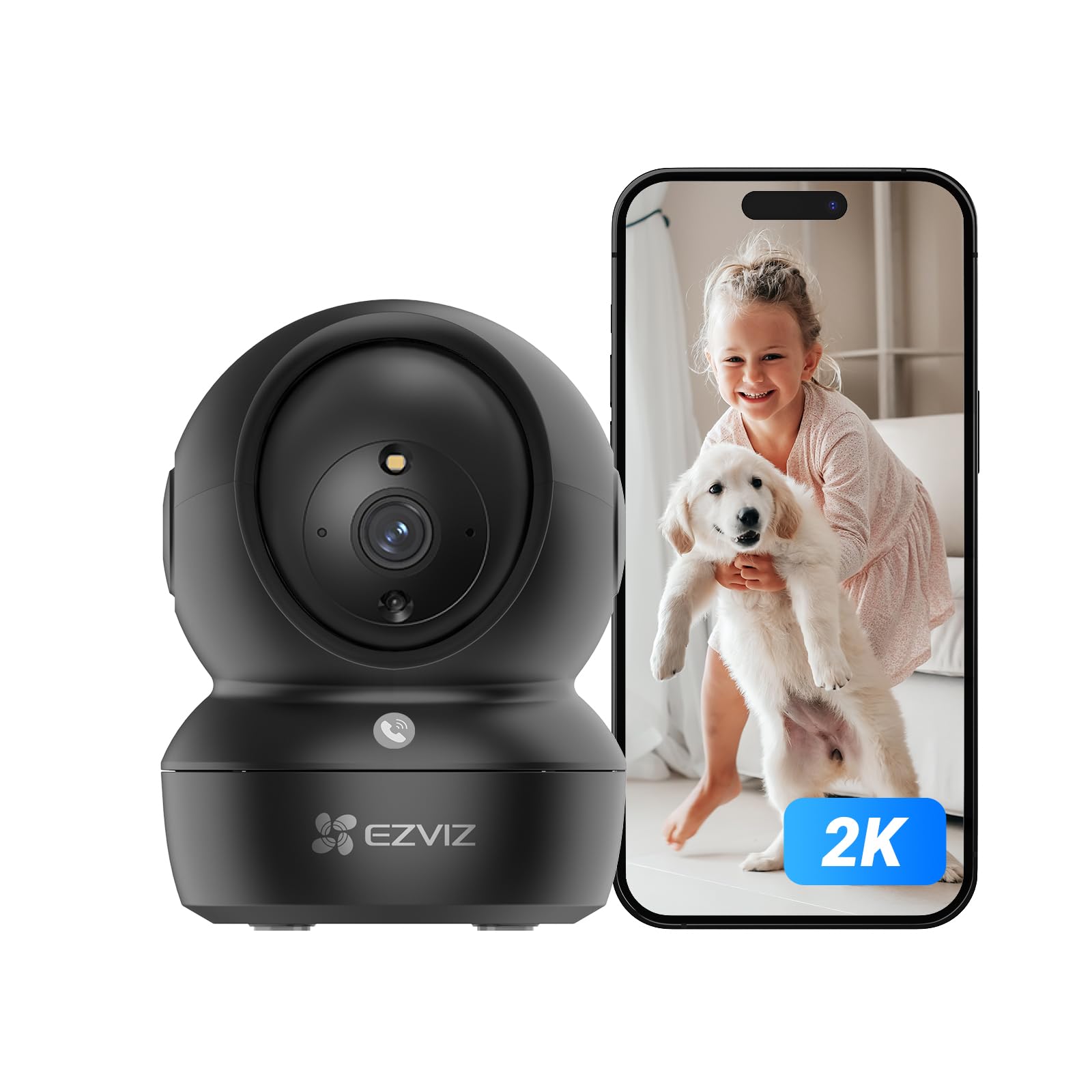 Ezviz C6N Telecamera Wi-Fi Interno 2K Pan/Tilt/Zoom