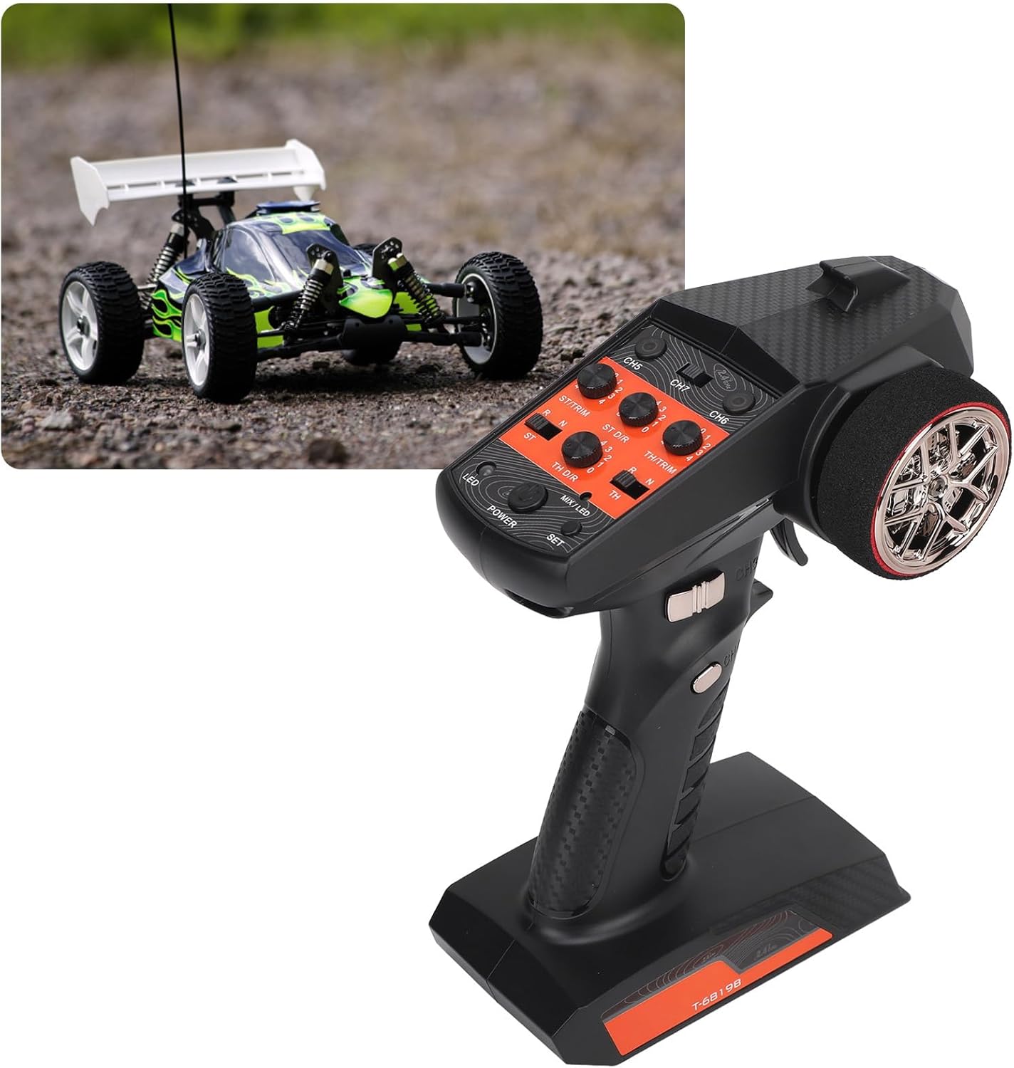 Trasmettitore Radio 2,4 GHz 7 Canali con Ricevitore - immagine 3