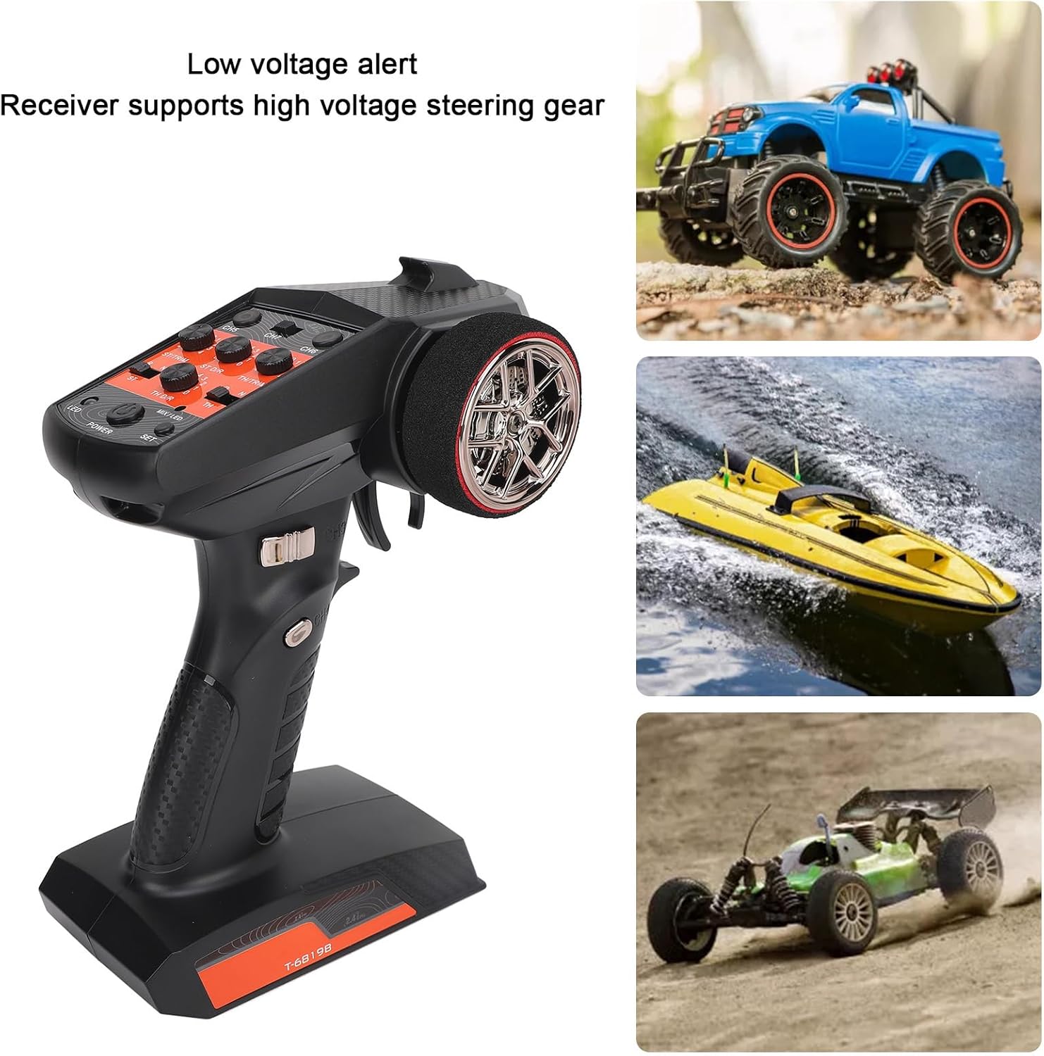 Trasmettitore Radio 2,4 GHz 7 Canali con Ricevitore - immagine 4