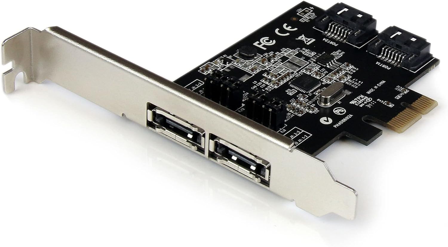 Startech.com Scheda Controller eSATA PCI Express SATA 6 Gbps - immagine 1