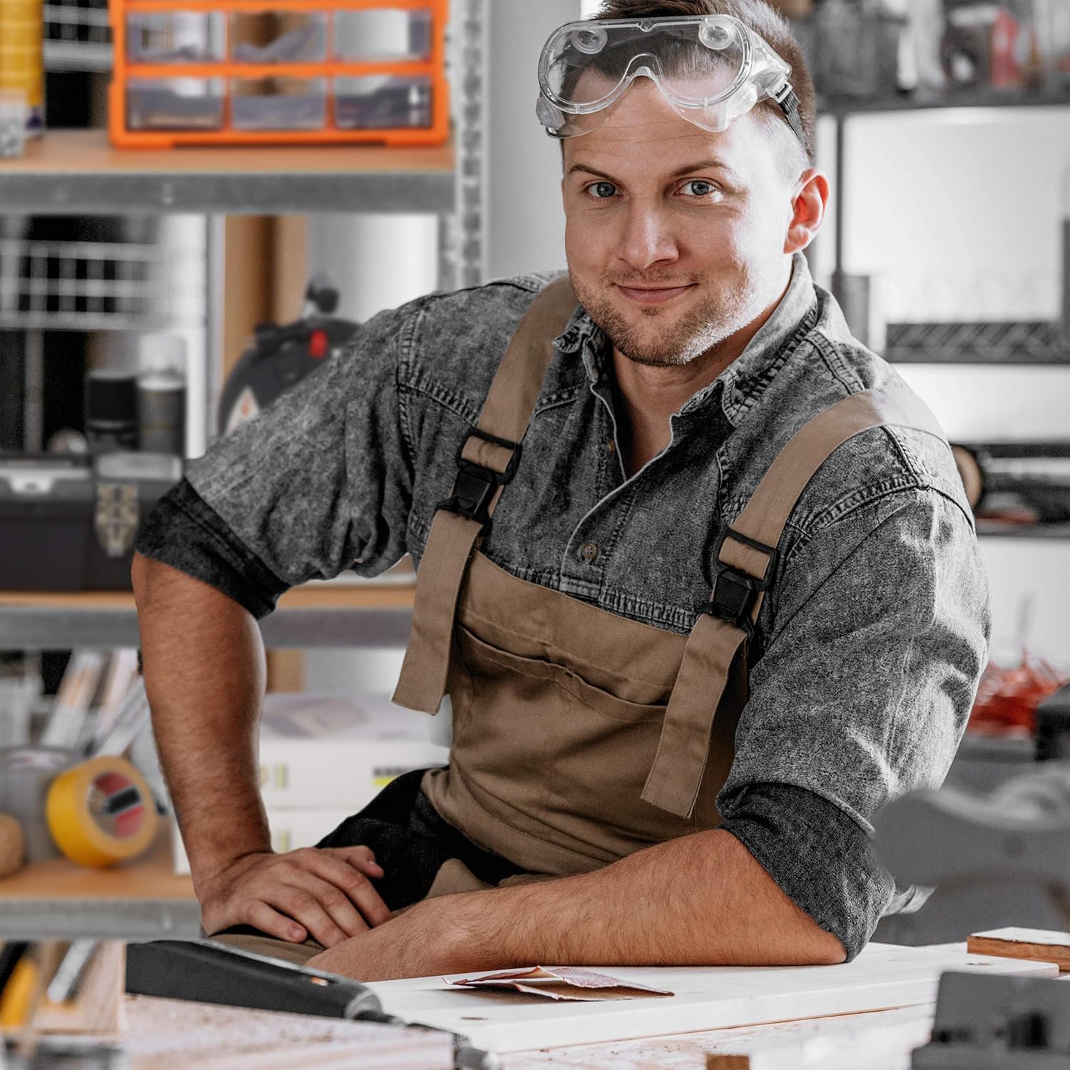 Relaxdays Scaffale in Metallo 150x70x30 cm, Argento - immagine 4