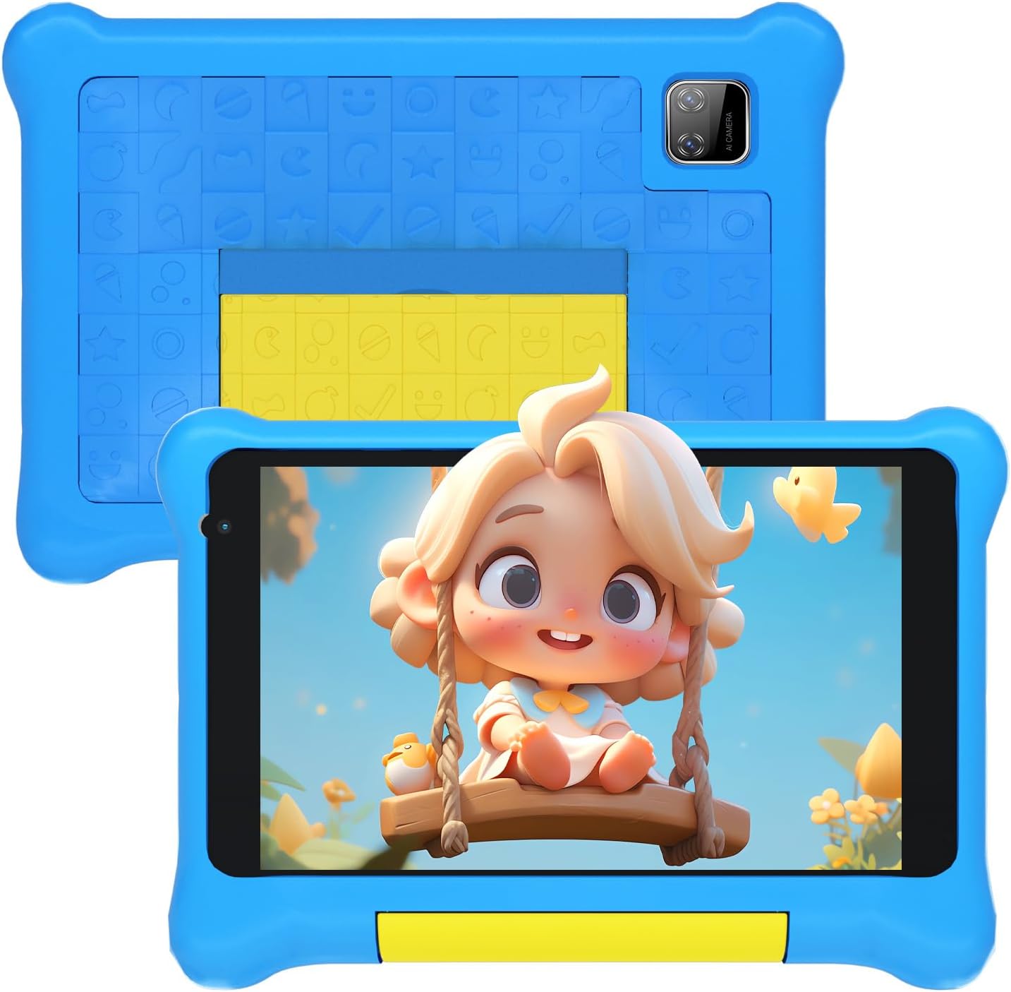 Yicty Tablet Bambini 7 Pollici Android 13, Blu - immagine 1