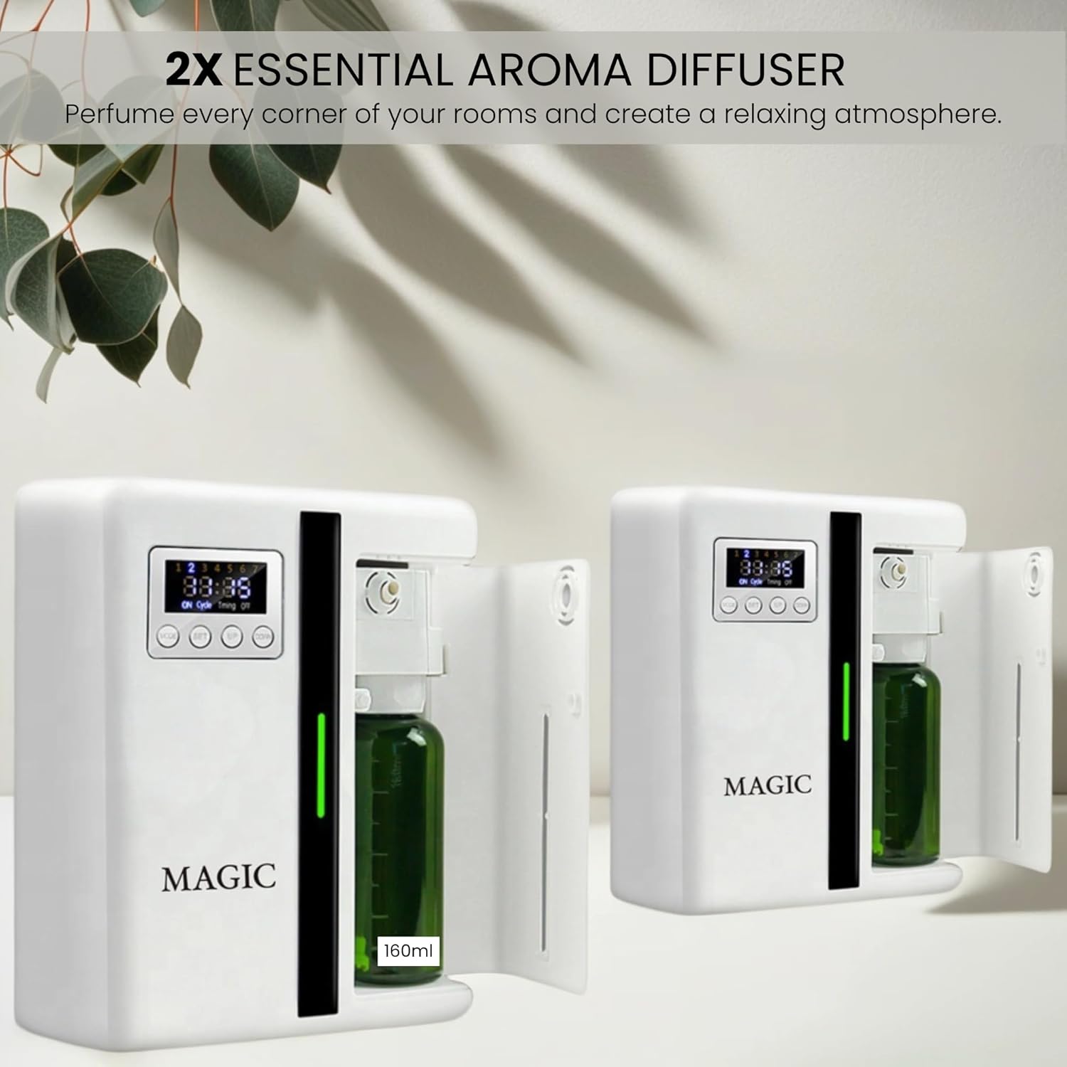 2x Diffusore Elettrico Oli Essenziali Professionale - immagine 2