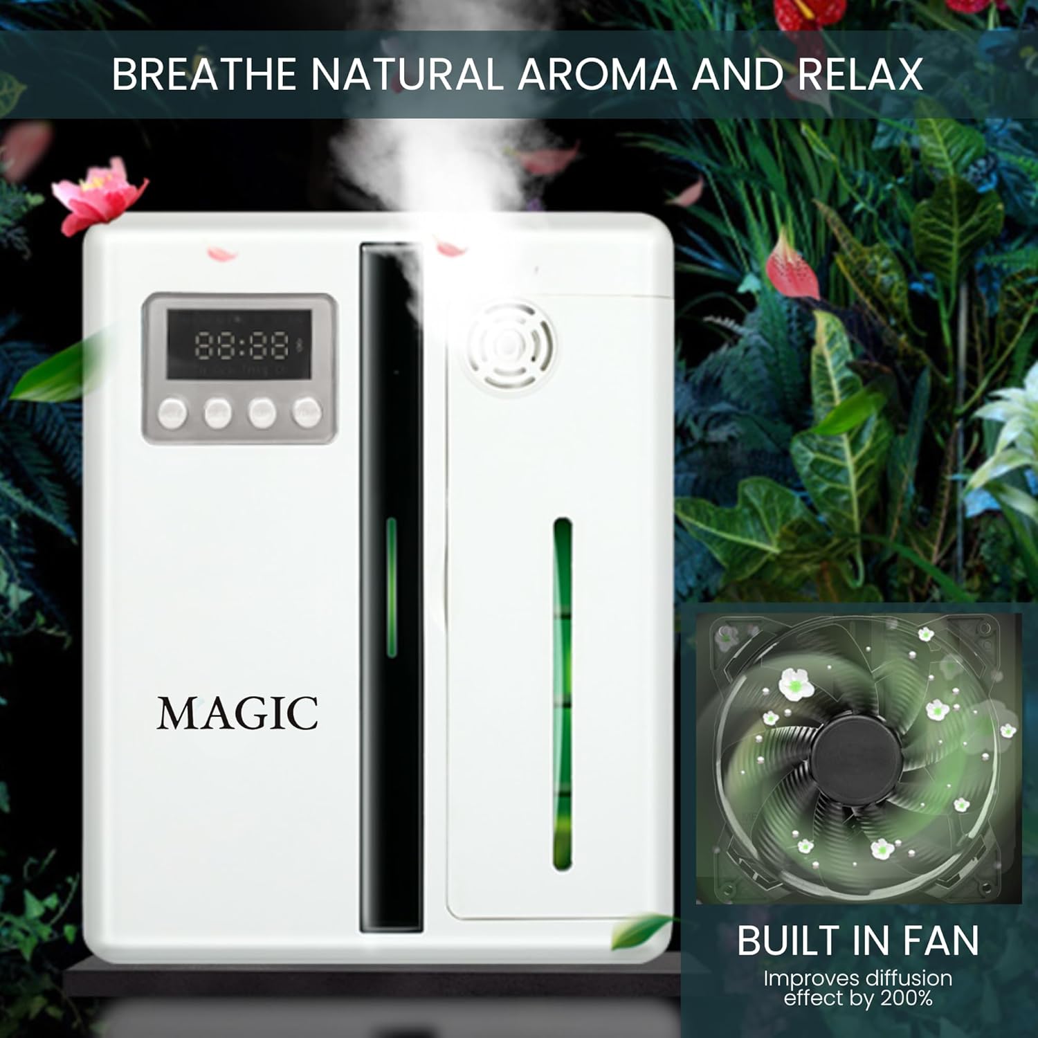 2x Diffusore Elettrico Oli Essenziali Professionale - immagine 5