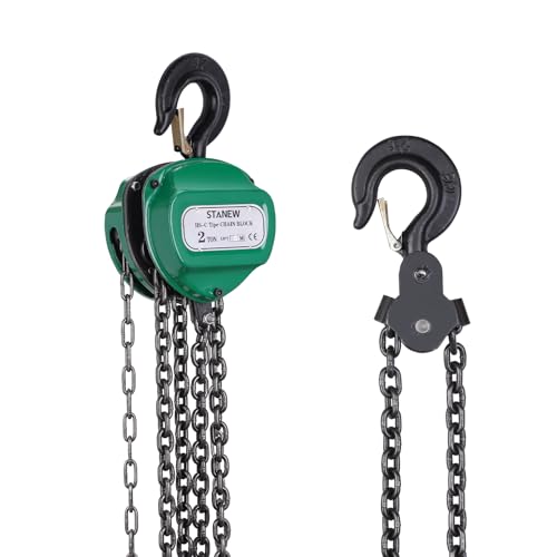 Stanew Paranco a Catena Manuale 2T 5m, Verde