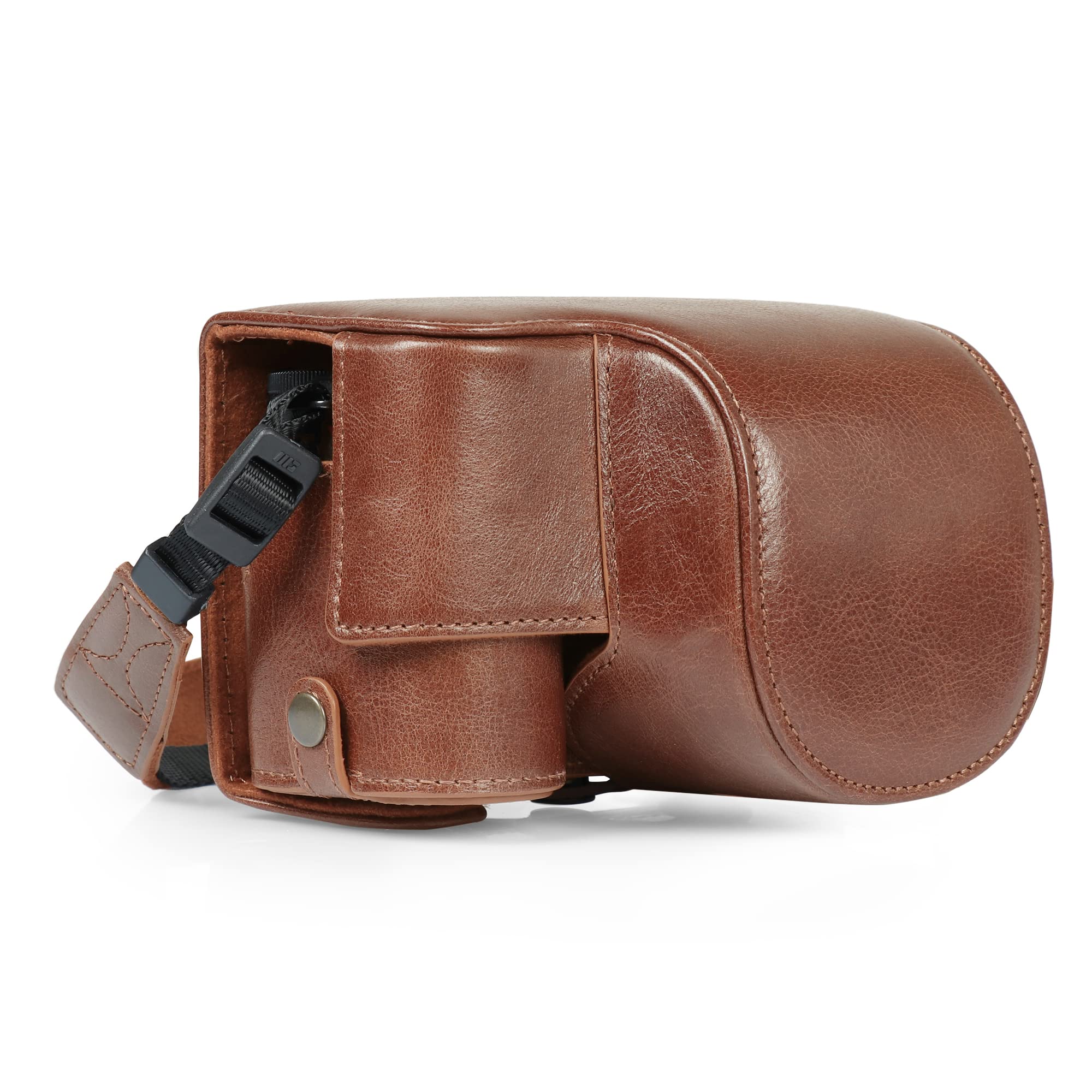 MegaGear Ever Ready Genuine Leather Camera Case compatible with Nikon Z30