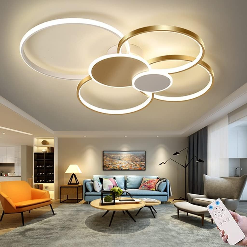 Lampadario LED Dimmerabile con Telecomando - immagine 1
