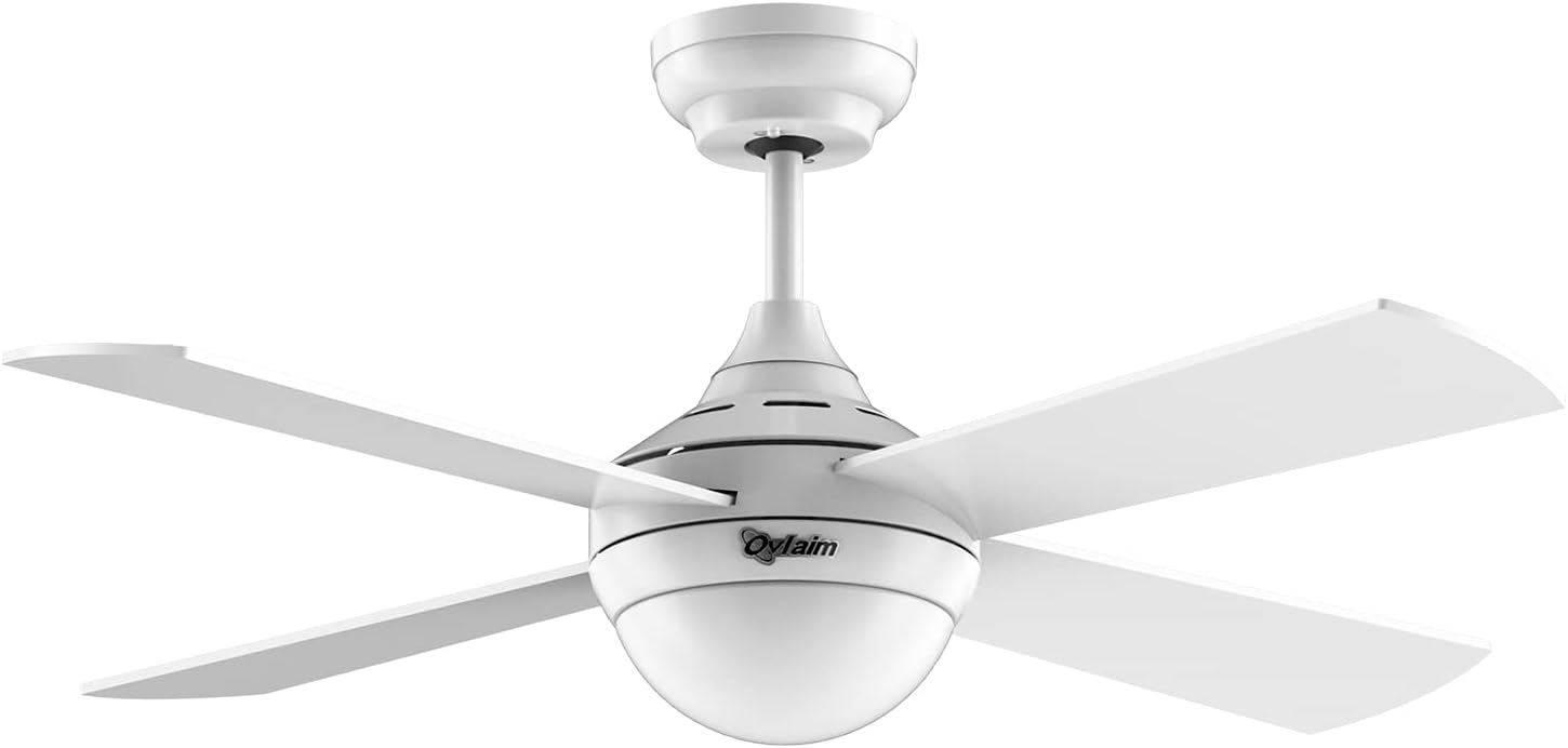 Ovlaim Ventilatore da Soffitto 122 cm con LED e Telecomando - immagine 1