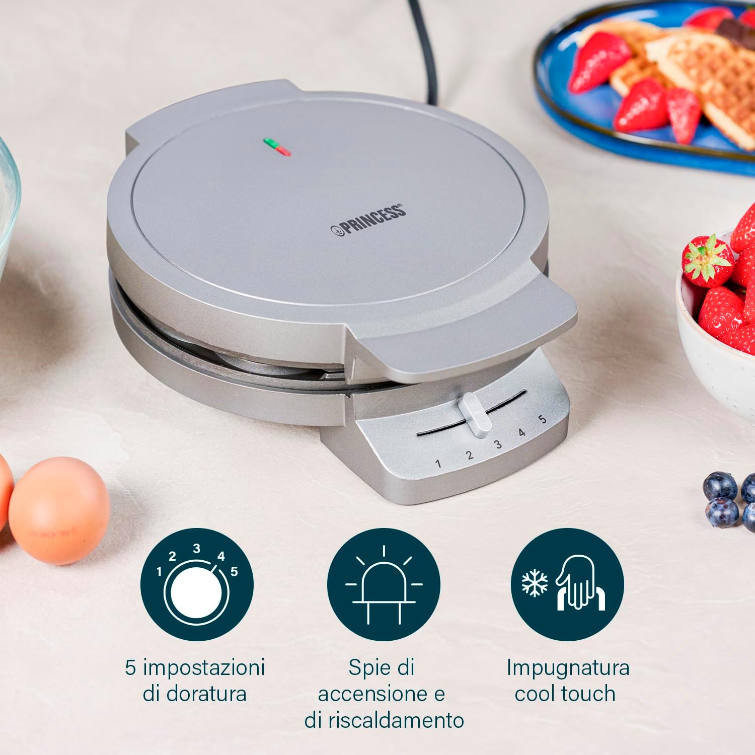 Princess 132380 Macchina per waffle - immagine 4