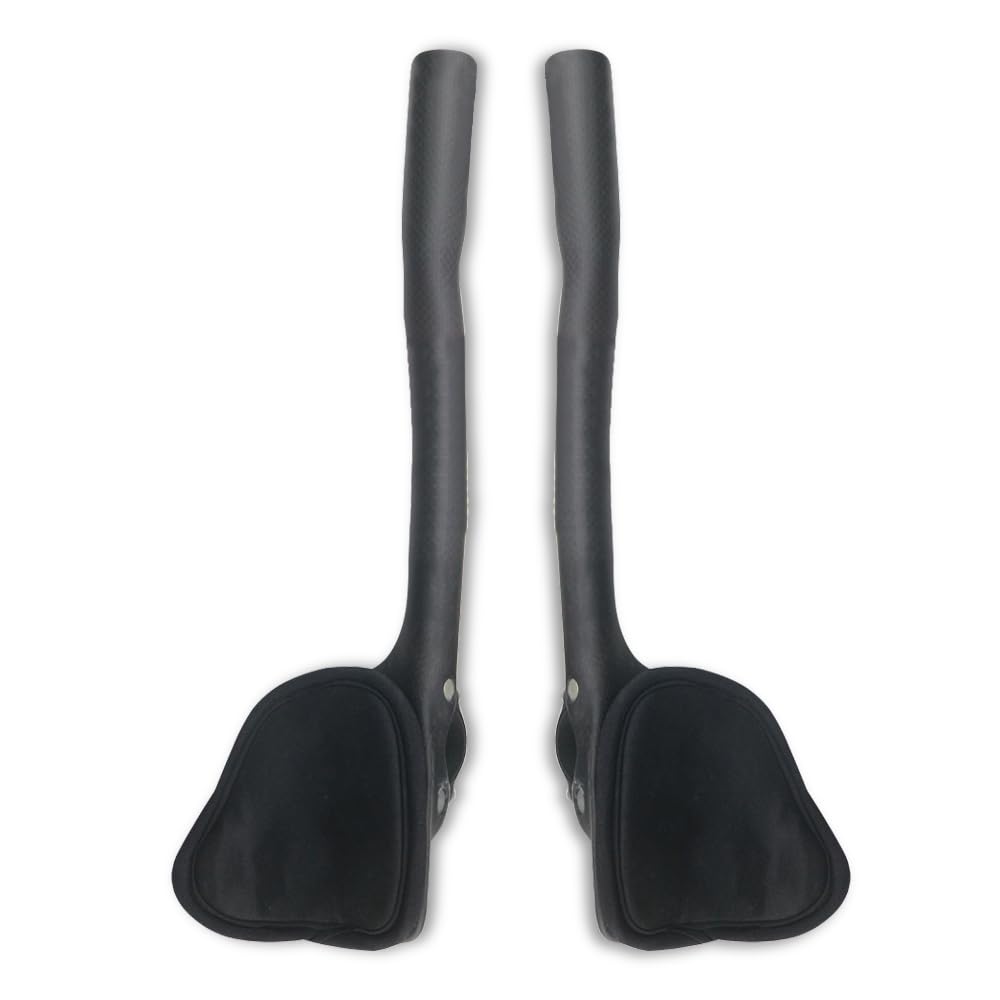 Alfa Pasca Manubrio Aero Triathlon in Carbonio 340 mm - Bicicletta 3k Opaco Bar