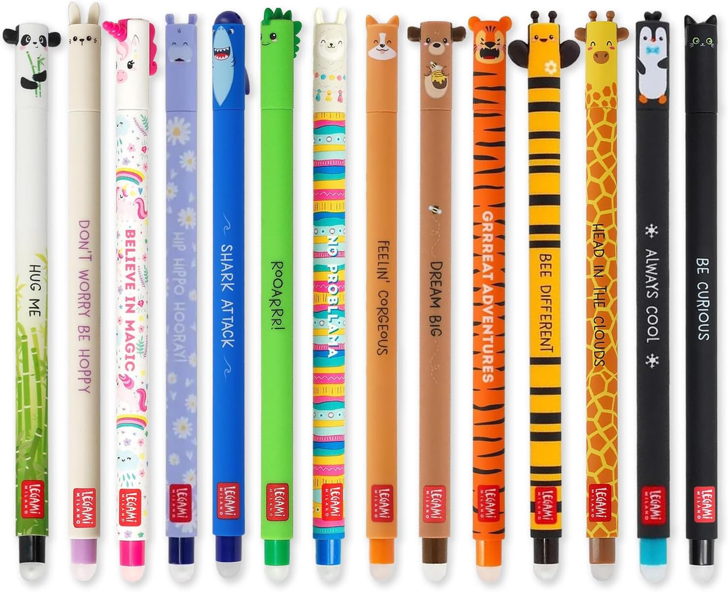 Legami Set 14 Penne Gel Cancellabili 0,7mm - immagine 1