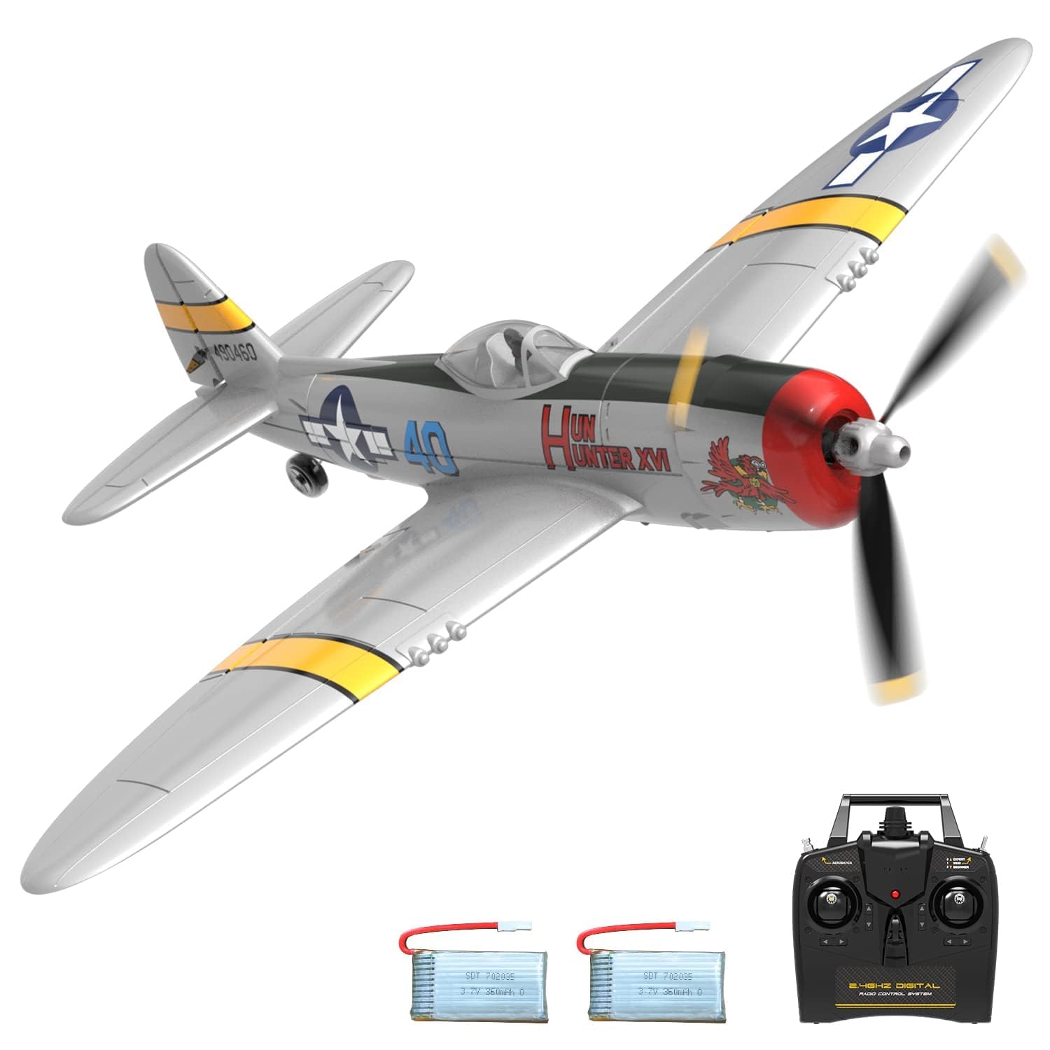 VOLANTEXRC Aereo RC P-47 Thunder 4 Canali