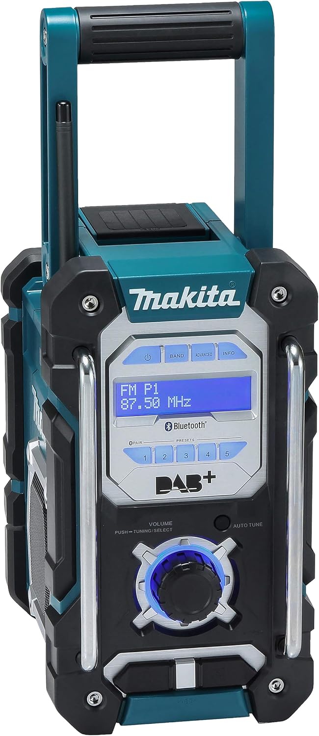 Makita DMR112 Radio da Cantiere DAB/DAB+ con Bluetooth - immagine 2