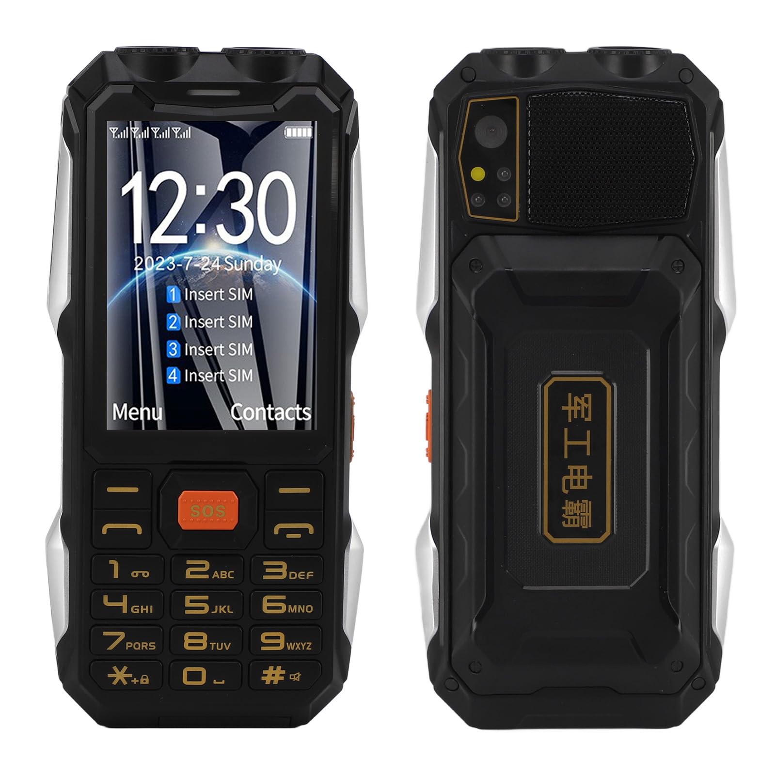 Telefono Robusto per Anziani con Tasti Grandi