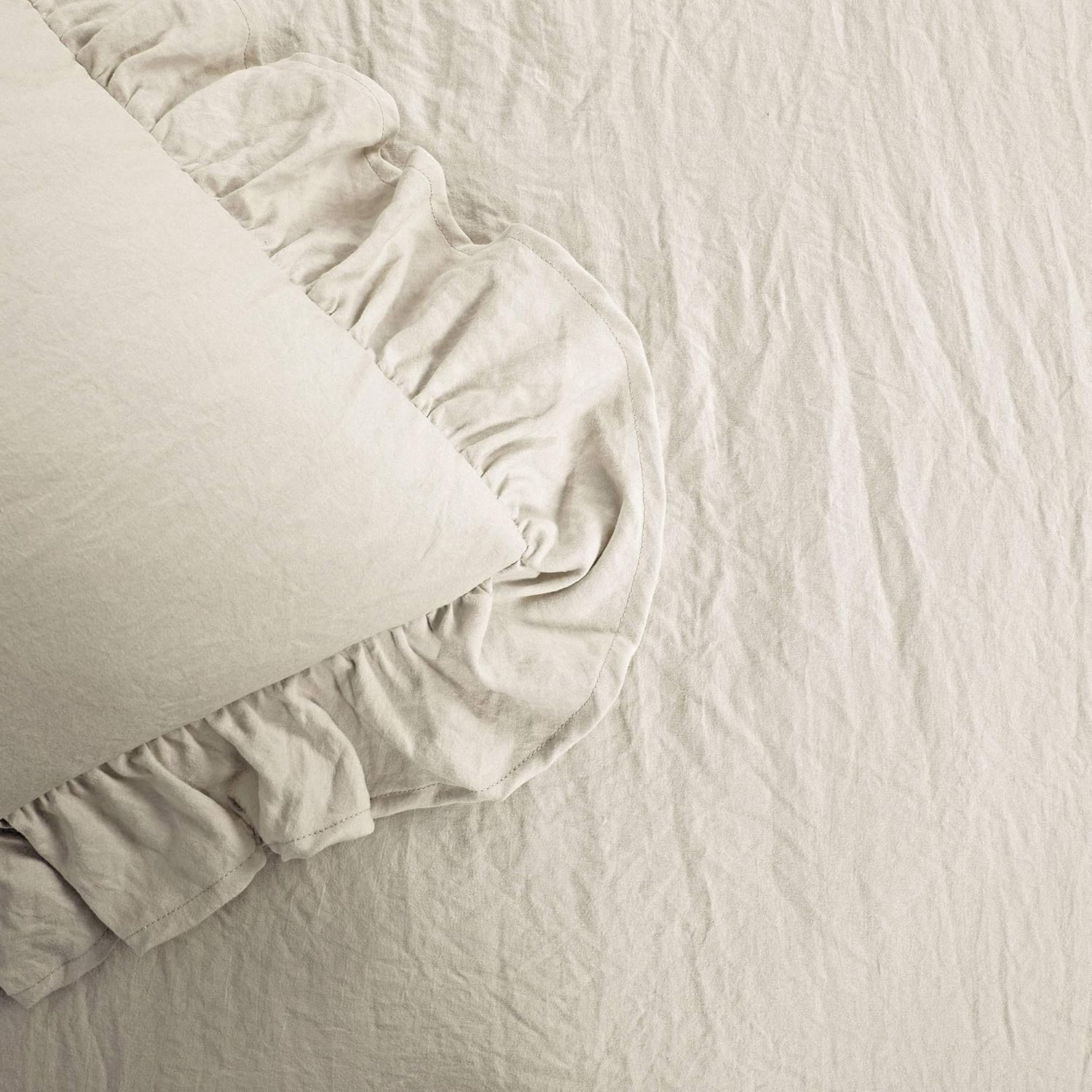 Lush Decor Reyna, Poliestere, Grano, Full/Queen - immagine 4