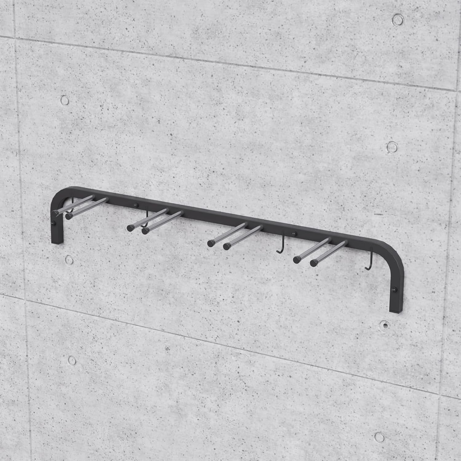 Porta Sci da Muro Rastrelliera per 4 Paia di Sci - immagine 3