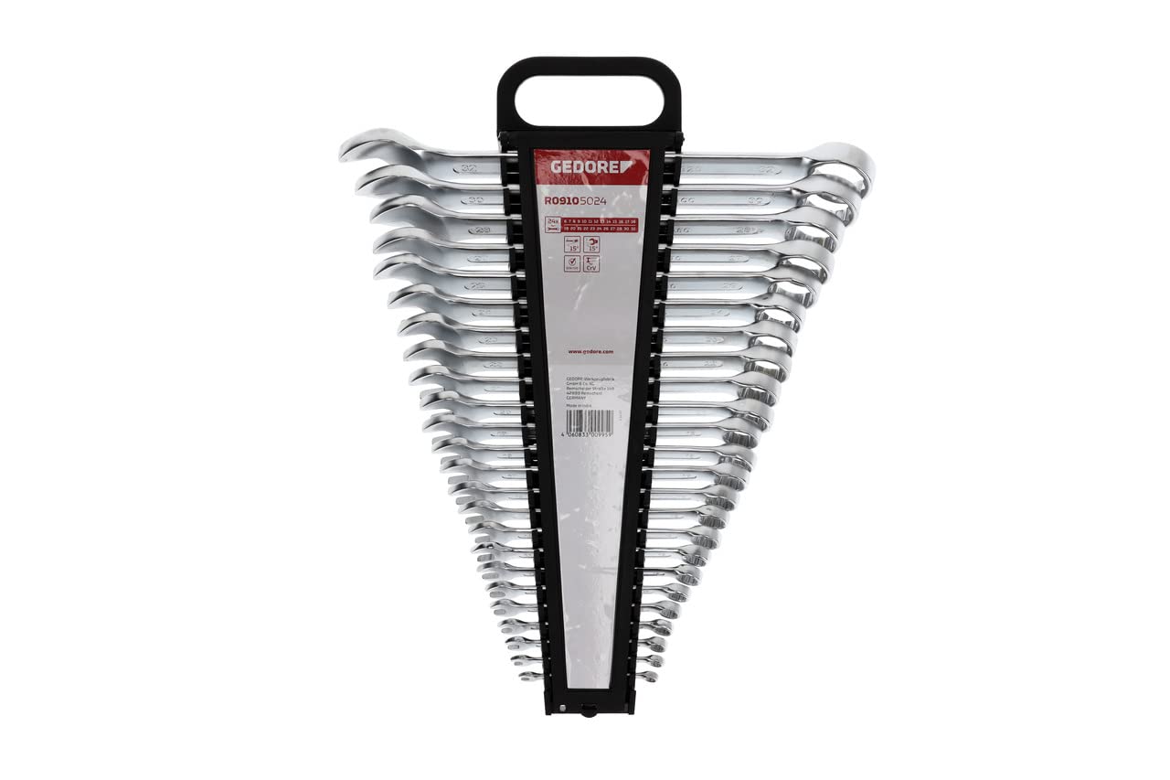 Gedore Red Juego de llaves combinadas, An 6-32 mm, 24 piezas