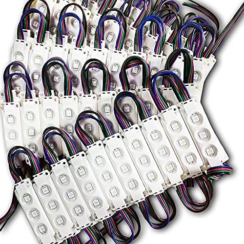 Yxhl DC 12V 5050 Modulo Iniezione LED RGB (100 pezzi)
