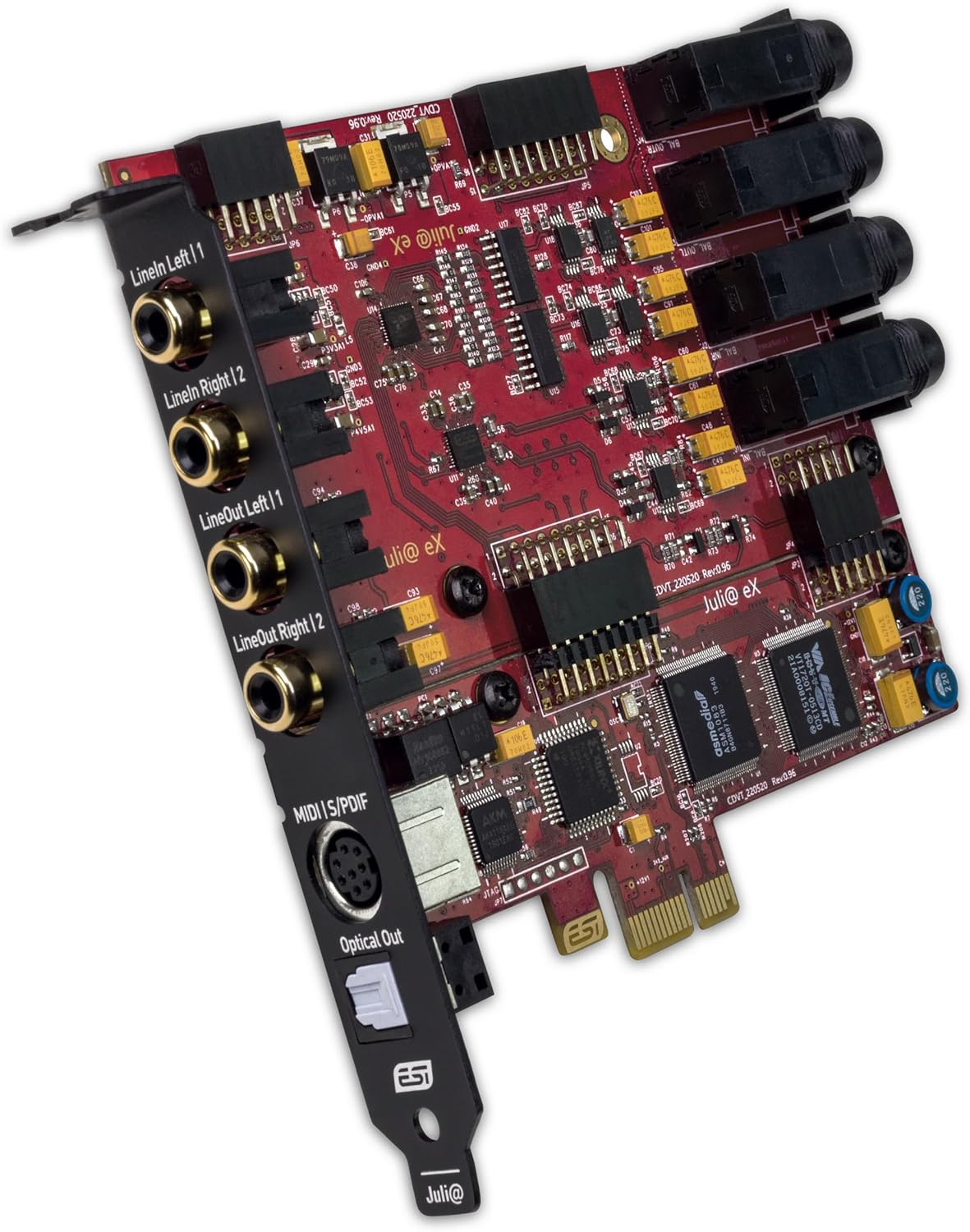 Esi Juli@ eX - Scheda Audio PCIe 32 bit 192kH - immagine 1