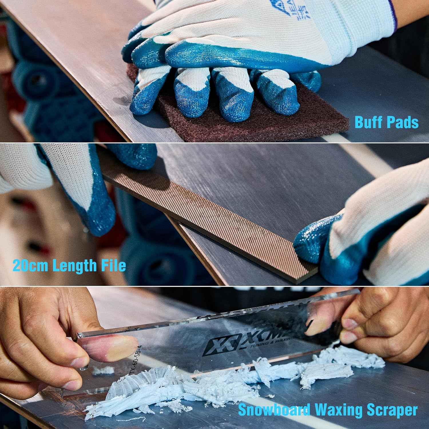 Kit Completo Messa a Punto e Sciolinatura Sci e Snowboard - immagine 6