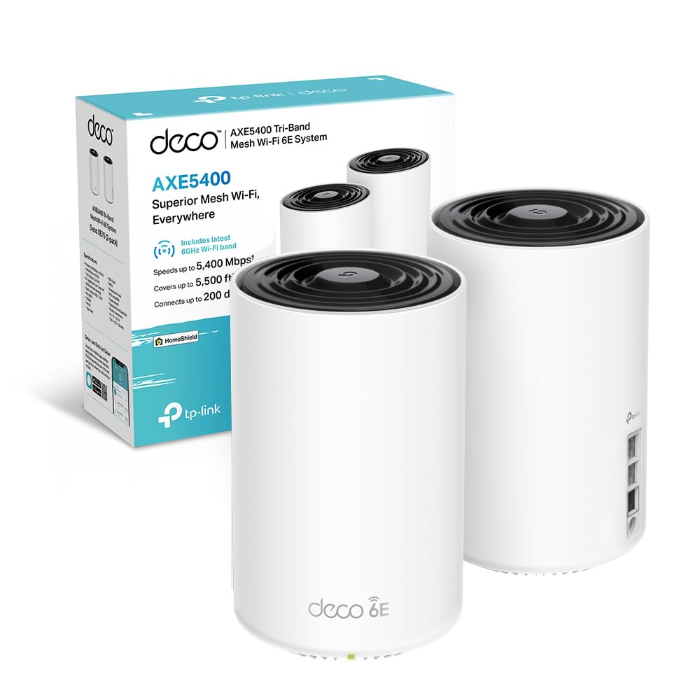 Tp-link Deco XE75 Pro Router Mesh WiFi 6E AXE5400Mbps