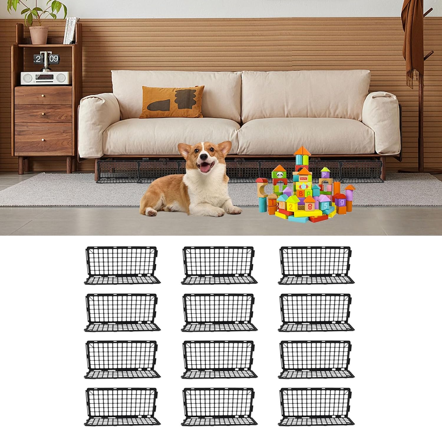 12 Pezzi Bloccanti Giocattoli per Divano e Letto - immagine 1