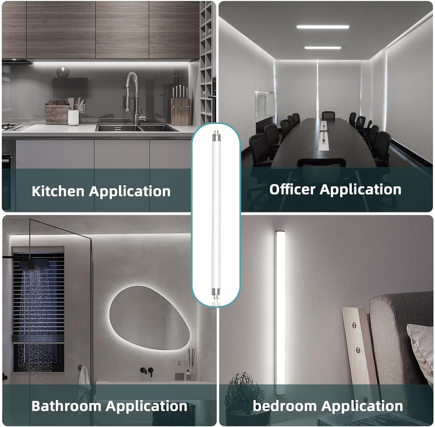 Tubi Fluorescenti T5 8W 300mm, 2 Pezzi - immagine 7