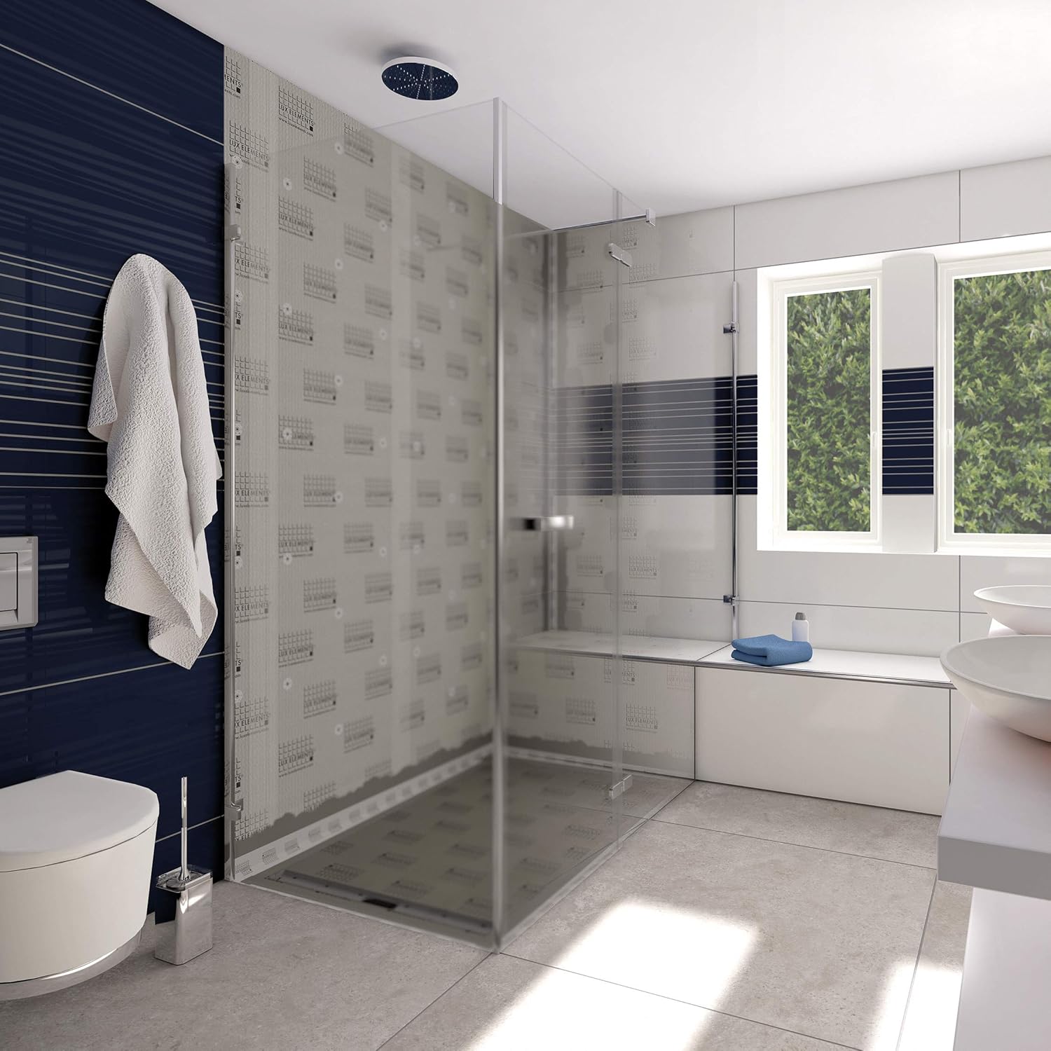 Lux Elements Pannello Costruzione 125x60cm 80mm (2 pezzi) - immagine 3