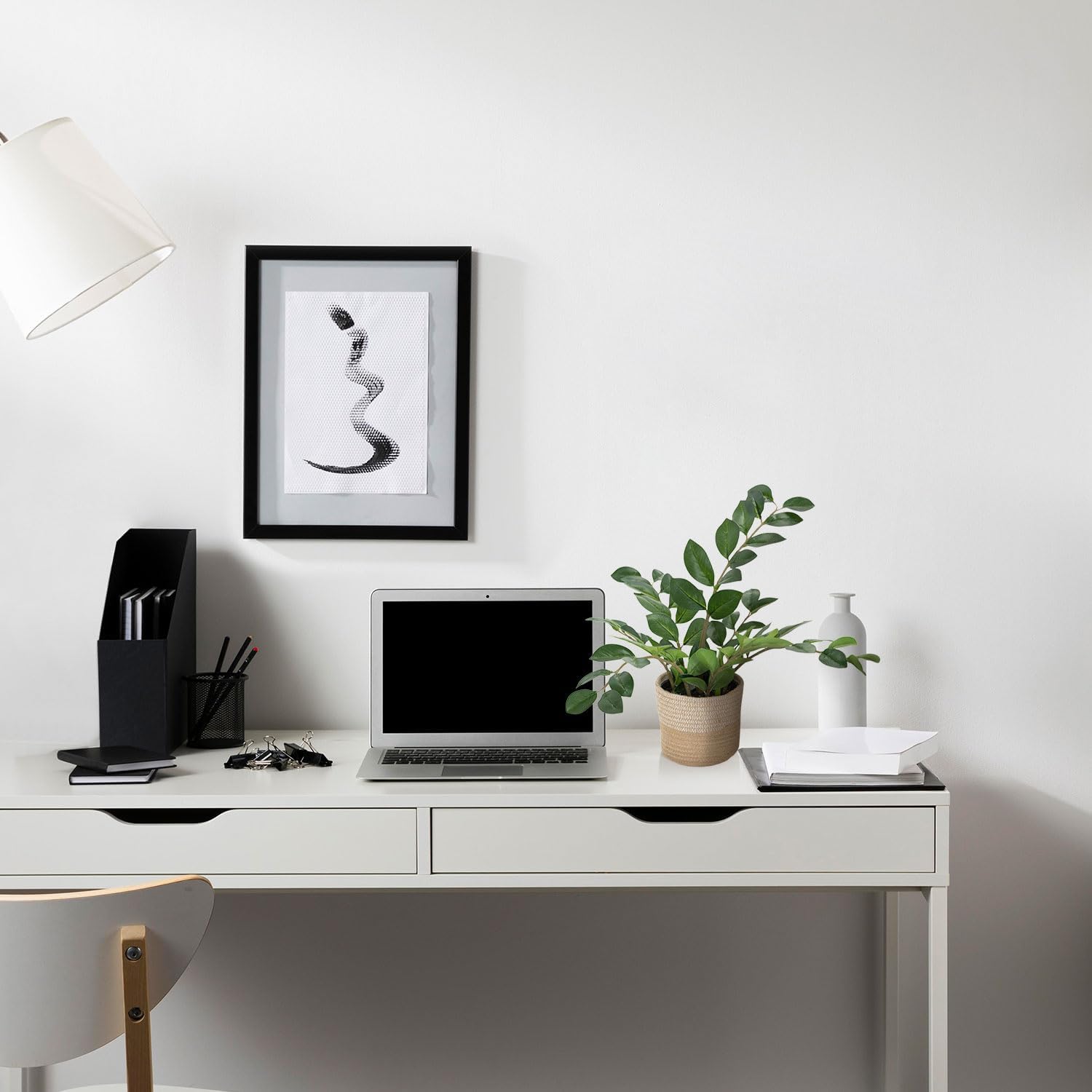 Hjh Office Pianta Artificiale ZAMIE Altezza 50 cm - immagine 4